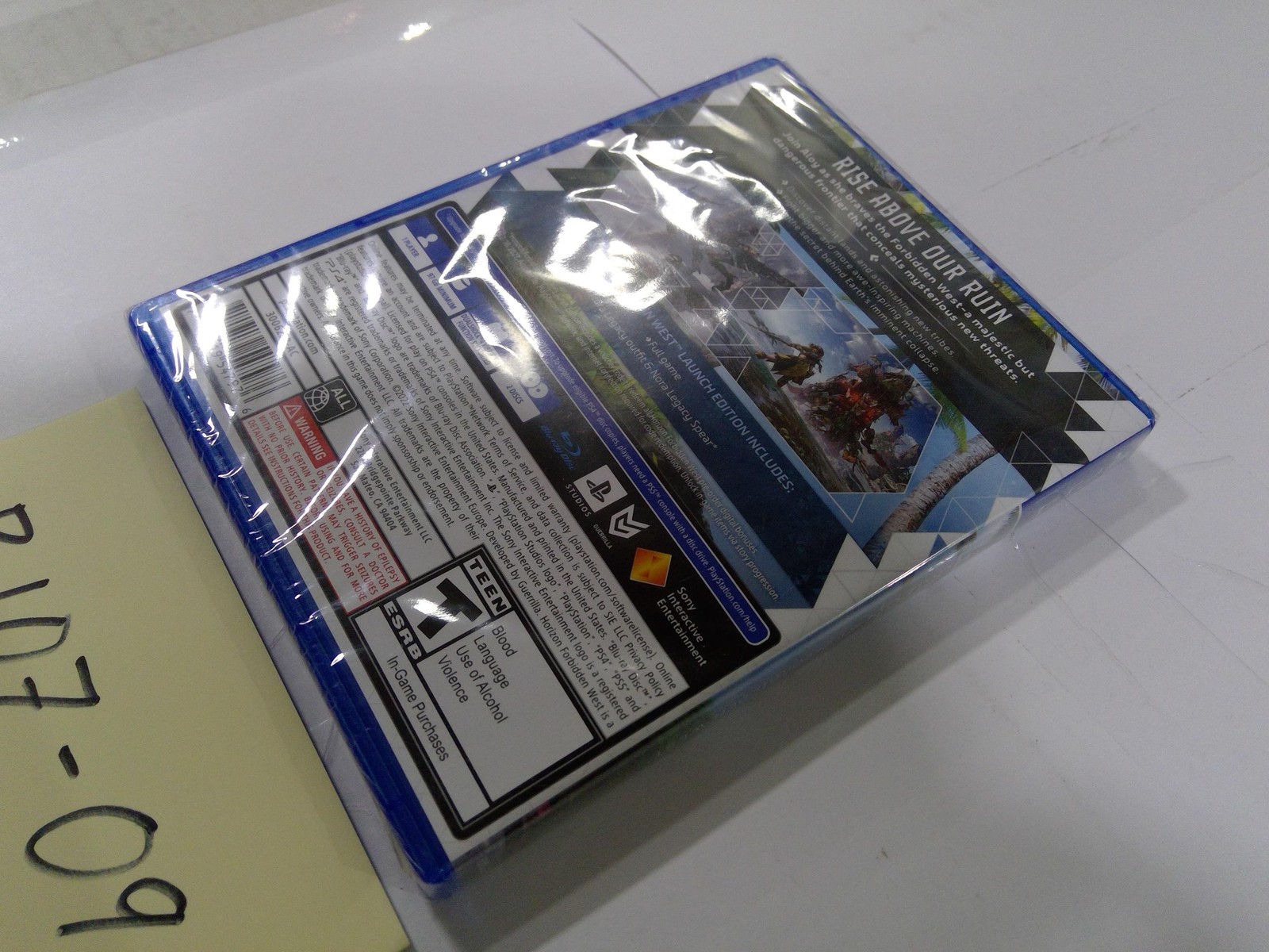 Horizon Forbidden West Launch Edition PS4 Game New Sealed Sony Teen RPG