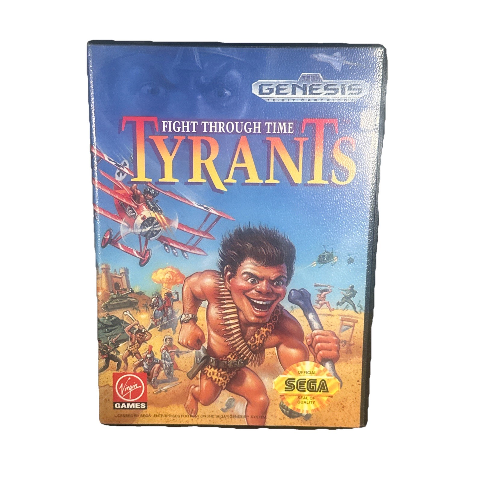 Sega Genesis Tyrants Fight Through Time Authentic Tested & Working