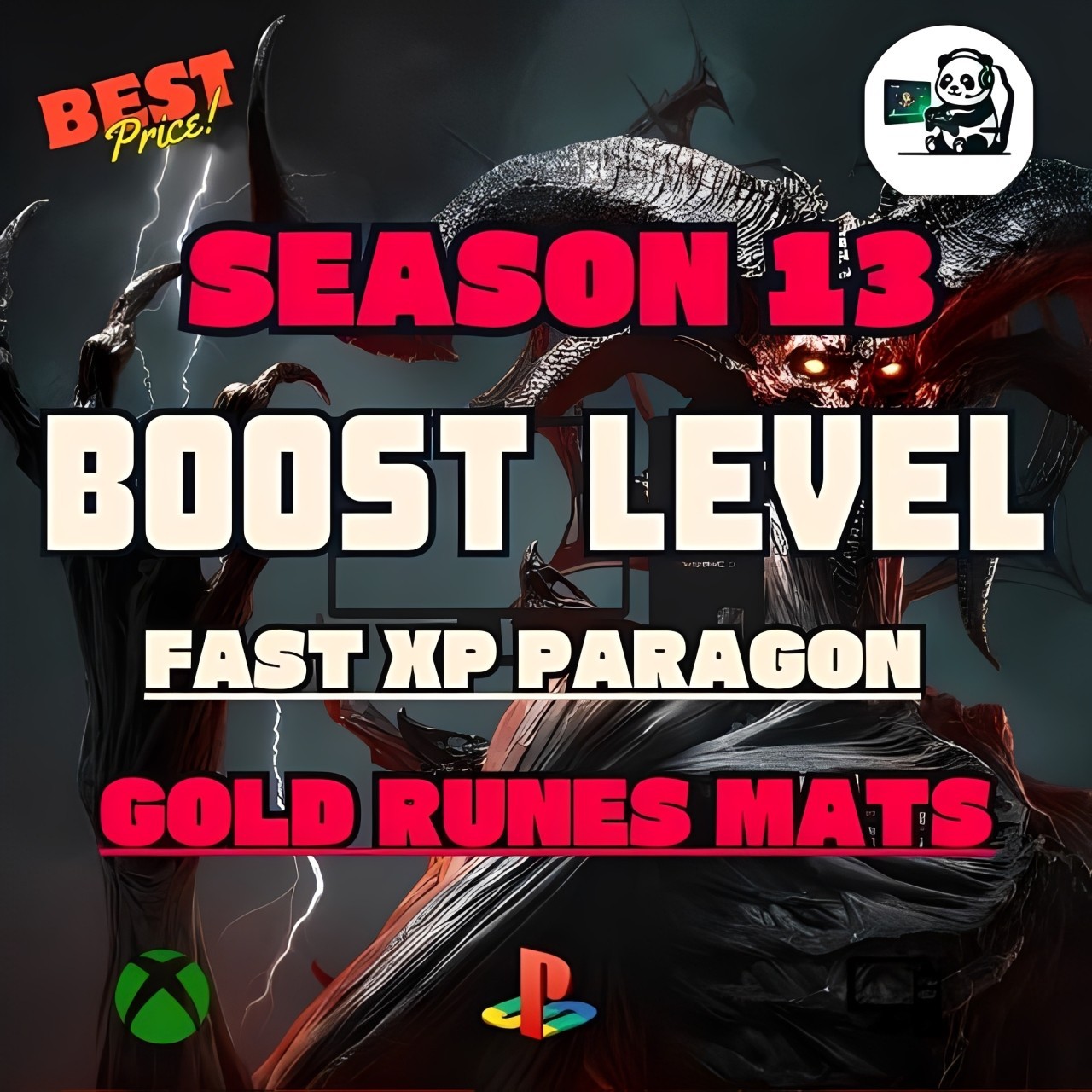 DIABLO 4 SEASON 13 LORD OF HATRED GOLD LEVELING RUNES