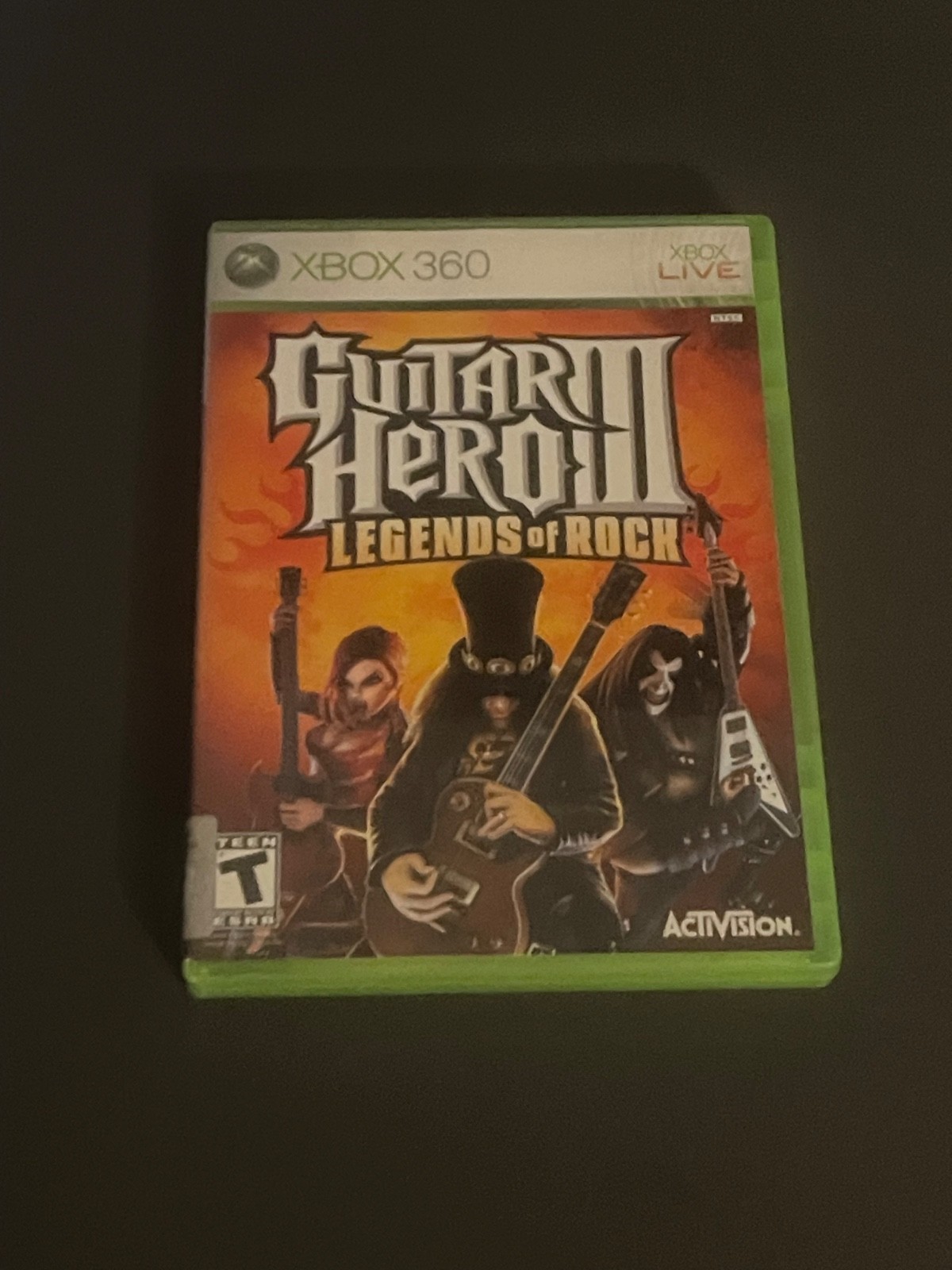 Guitar Hero III: Legends of Rock (Microsoft Xbox 360, 2007)