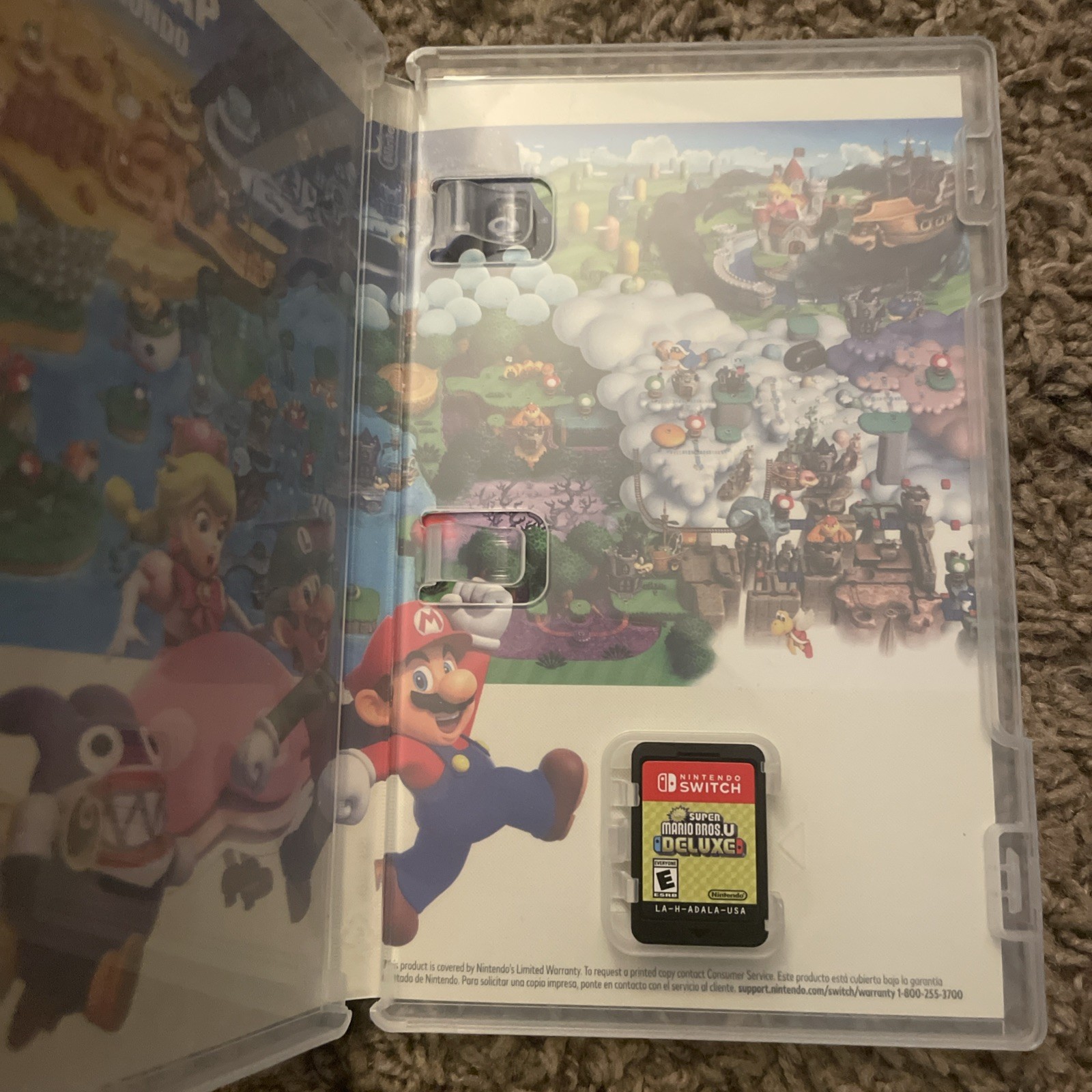 Super Mario Bros U Deluxe Nintendo Switch Game Used