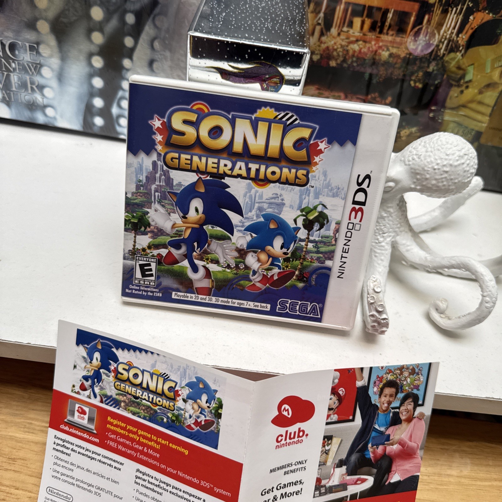 Sonic Generations (Nintendo 3DS) *CIB COMPLETE!! ~ 2011 Platformer Sega