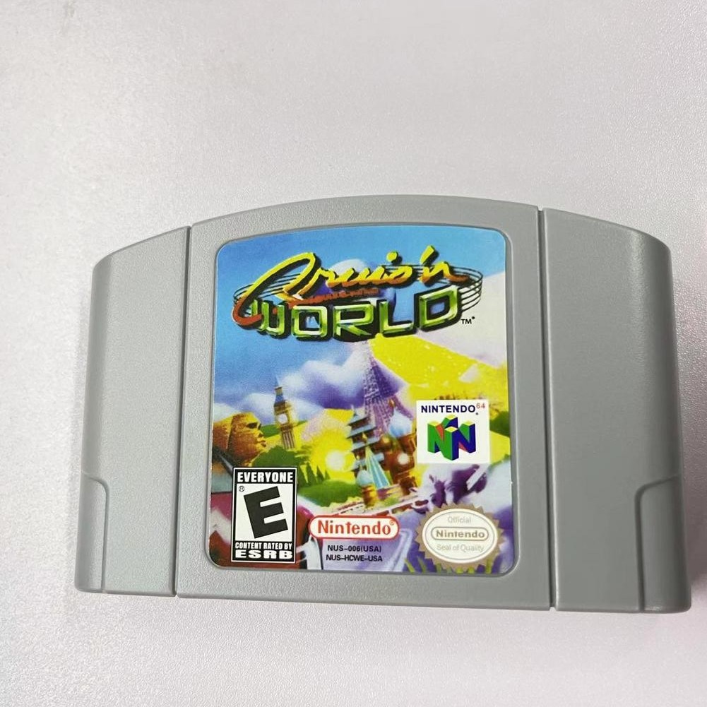 Cruis`n World – Nintendo 64 (N64) Complete set Tested and working