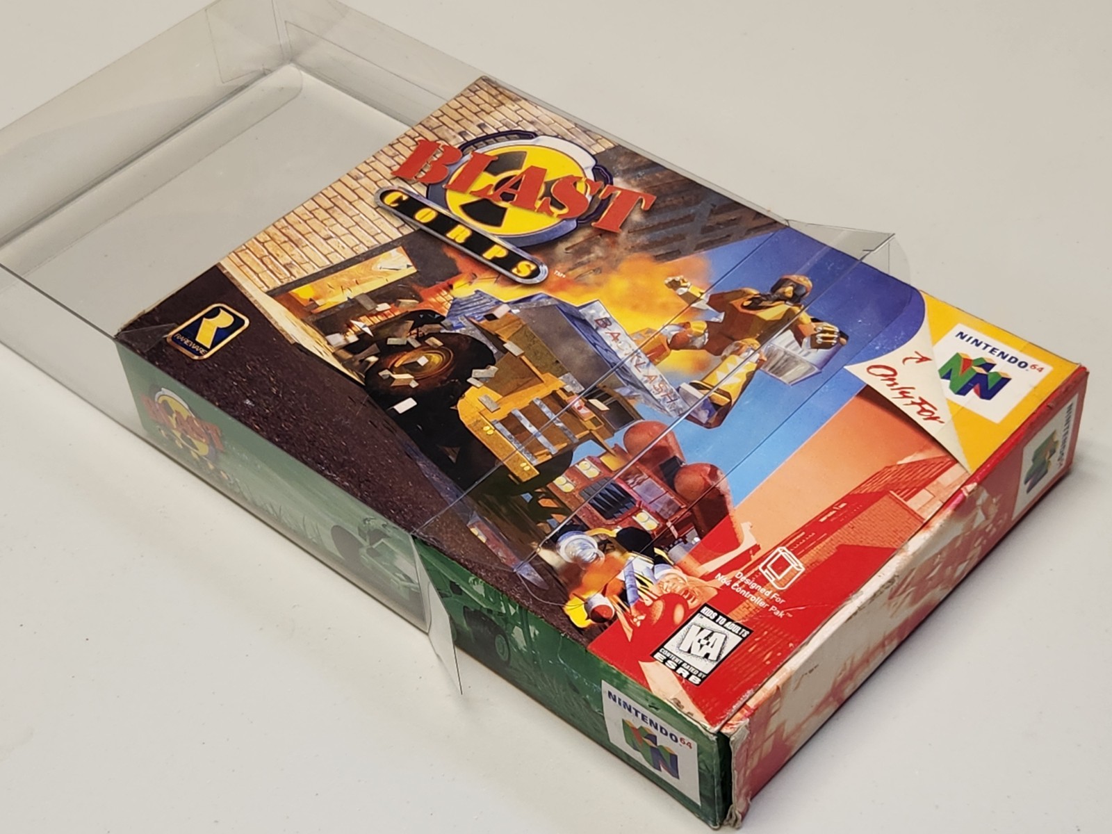 Blast Corps Nintendo N64 CIB Manual Box Authentic