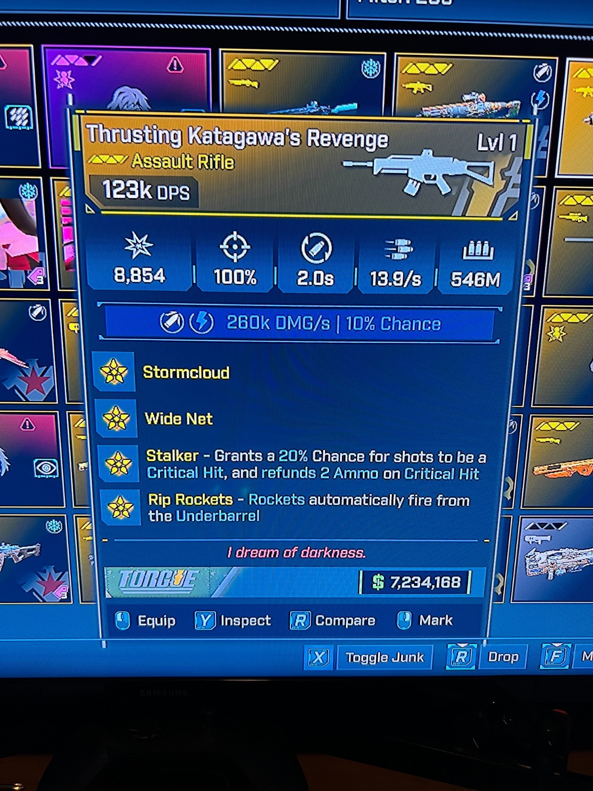 Borderlands 4✨ MODDED LEVEL ONE 123K KATAGAWA’S WOMBO COMBO AR BL4 ✅PC-PS-XBOX✨