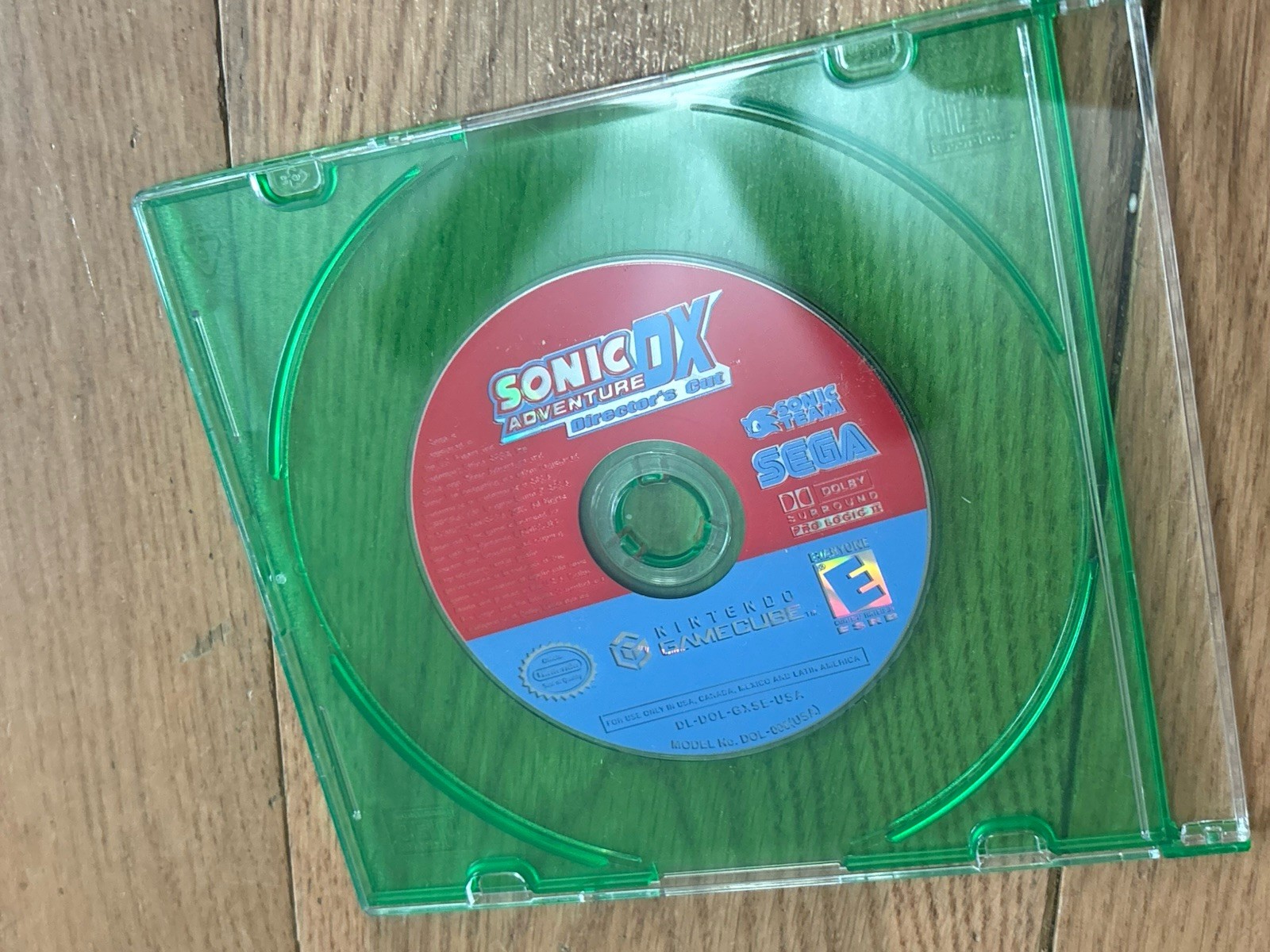 Sonic Adventure DX: Director’s Cut (Nintendo GameCube, 2003) Disc Only TESTED