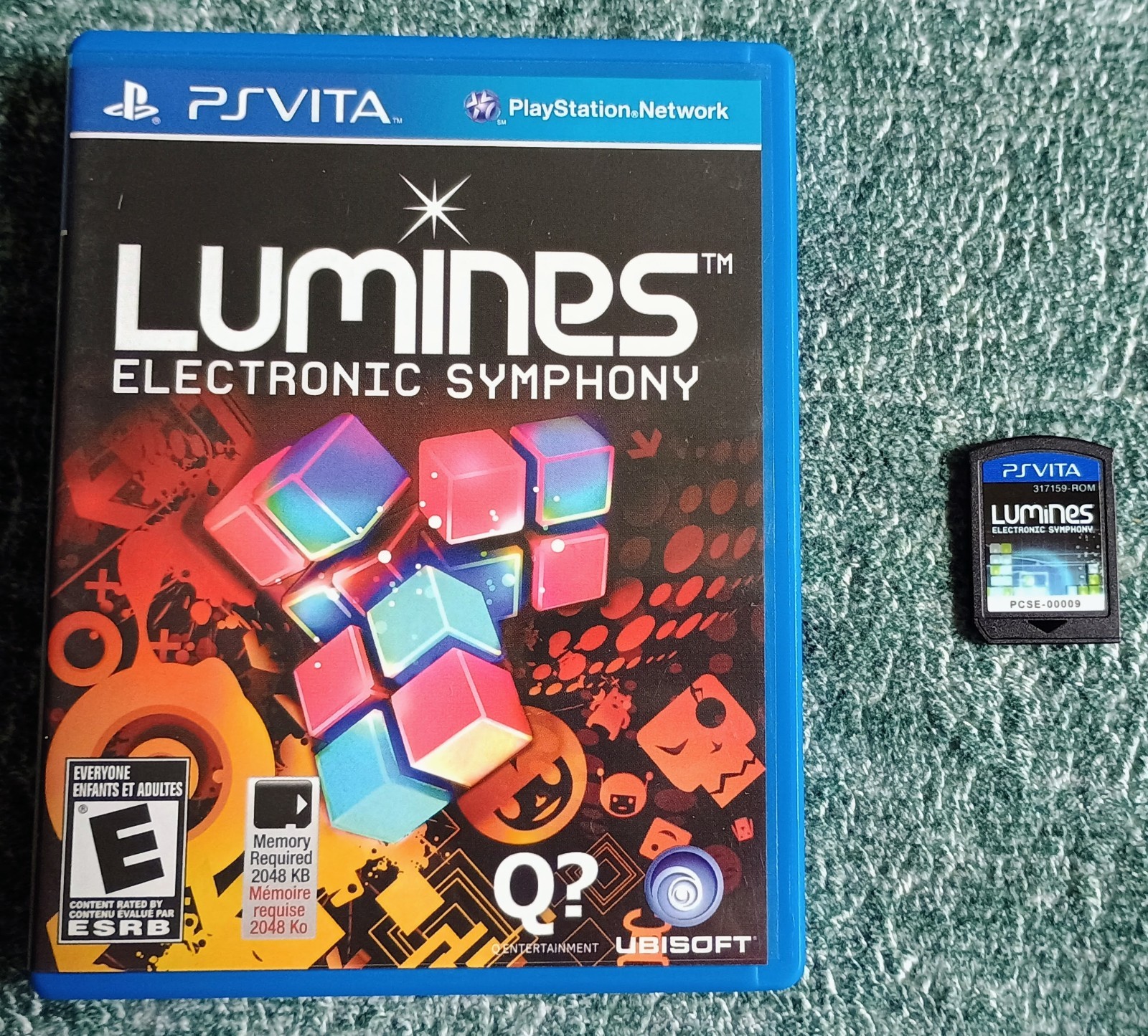 Lumines: Electronic Symphony (Sony PlayStation Vita, 2012) PS Vita CIB