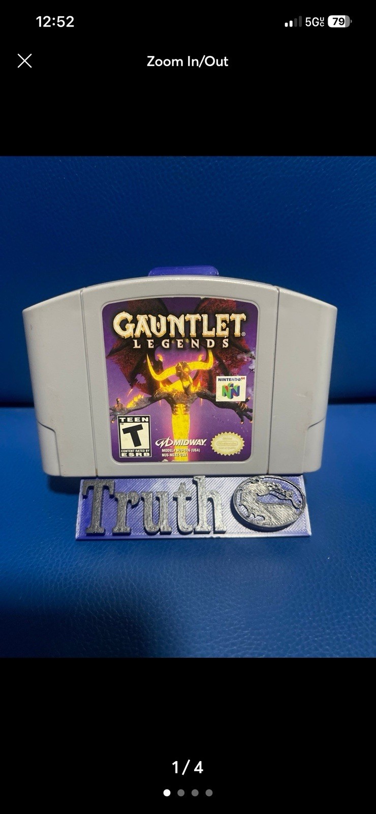 Gauntlet Legends (Nintendo 64, 1999) (Authentic)