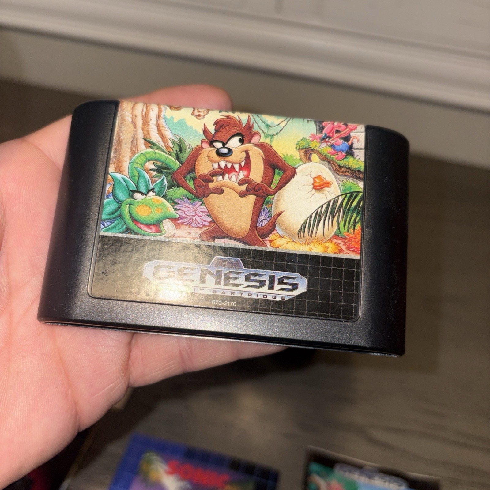 Taz-Mania (Sega Genesis, 1992) Complete CIB Collector Quality Tested Clean