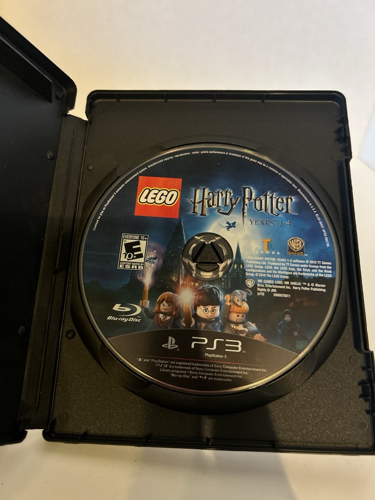 LEGO Harry Potter: Years 1-4 Playstation 3 DISC ONLY. Tested And Working
