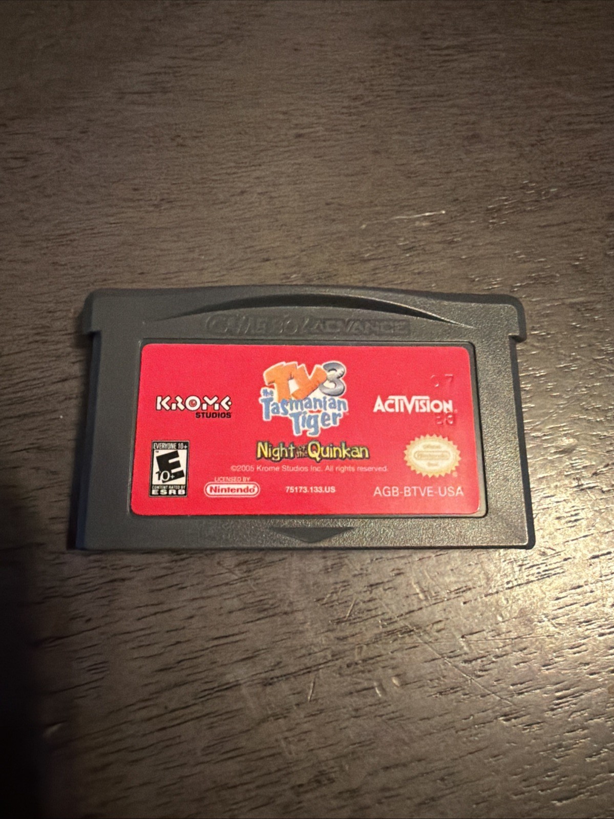 Nintendo Game Boy Advance Ty The Tasmanian Tiger 3 Night Of The Quakan – Tested
