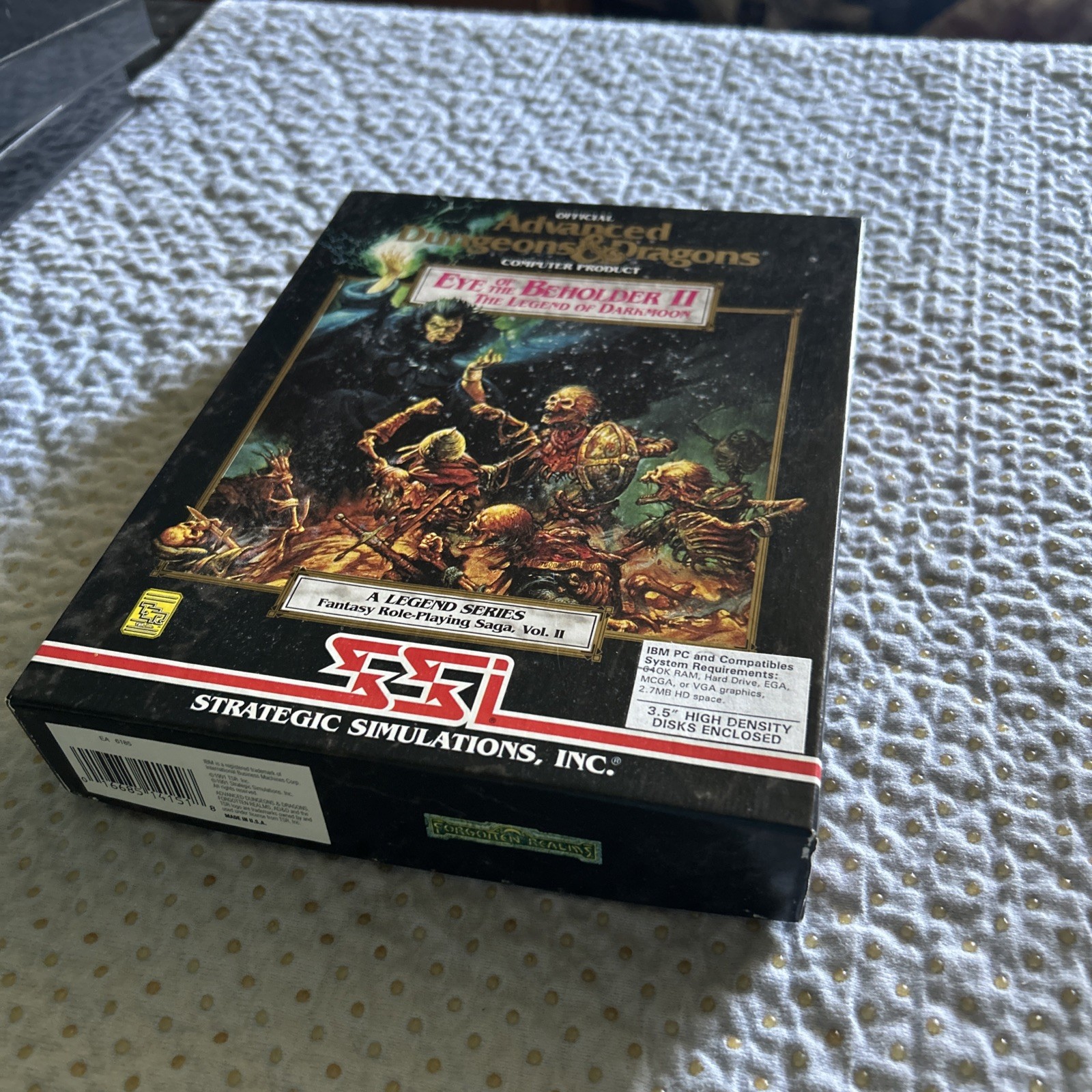 Advanced Dungeons & Dragongs SSI PC Game Fantasy Role-Playing Saga Vol II 2 Eye
