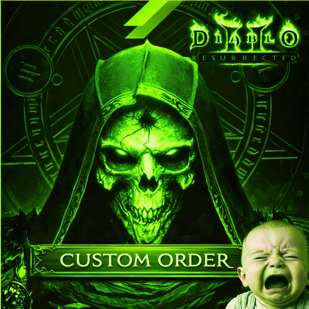 Custom Order – Diablo 2 Resurrected D2r Ladder & Non Ladder GODLY ITEMS AVAILAB