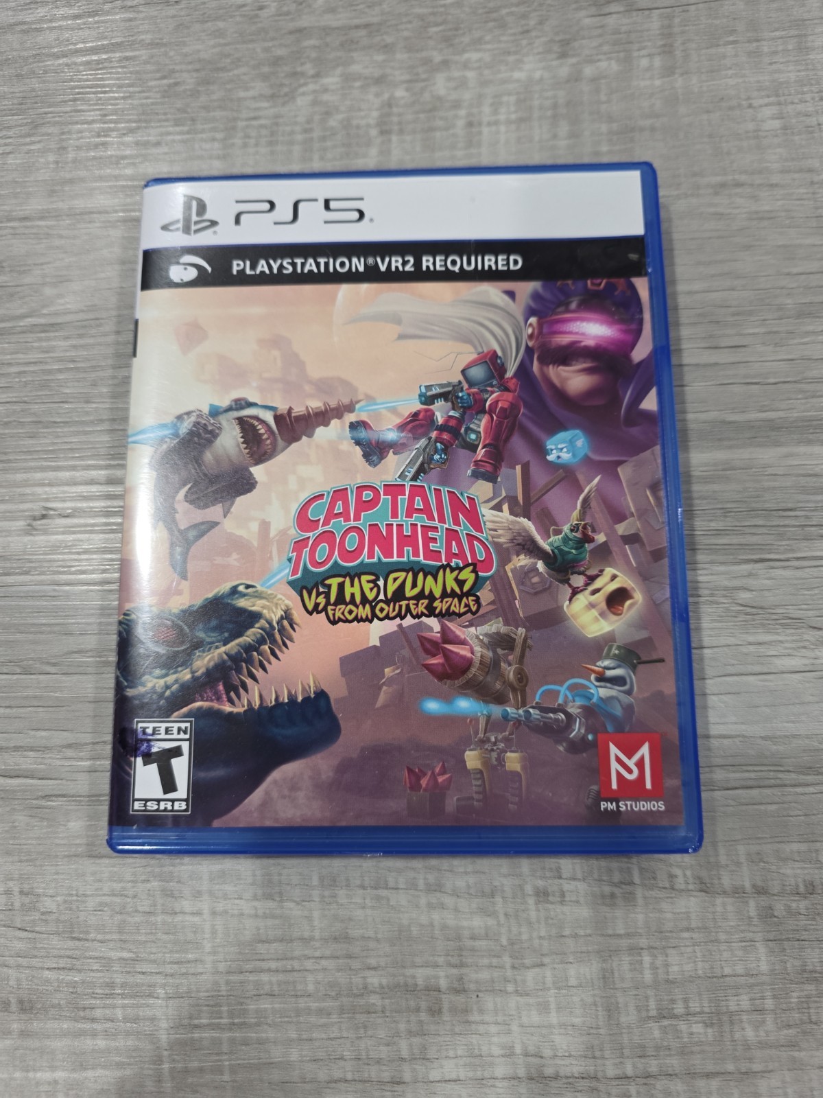 Captain Toonhead Vs The Punks From Outer Space (Sony PlayStation 5) PS5 CIB
