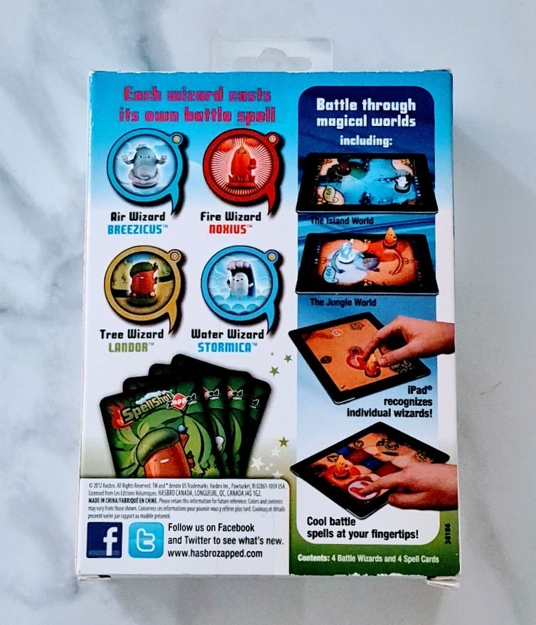 Spellshot Wizard zAPPed Edition iPad App Game By Hasbro For Apple iPads *NEW*