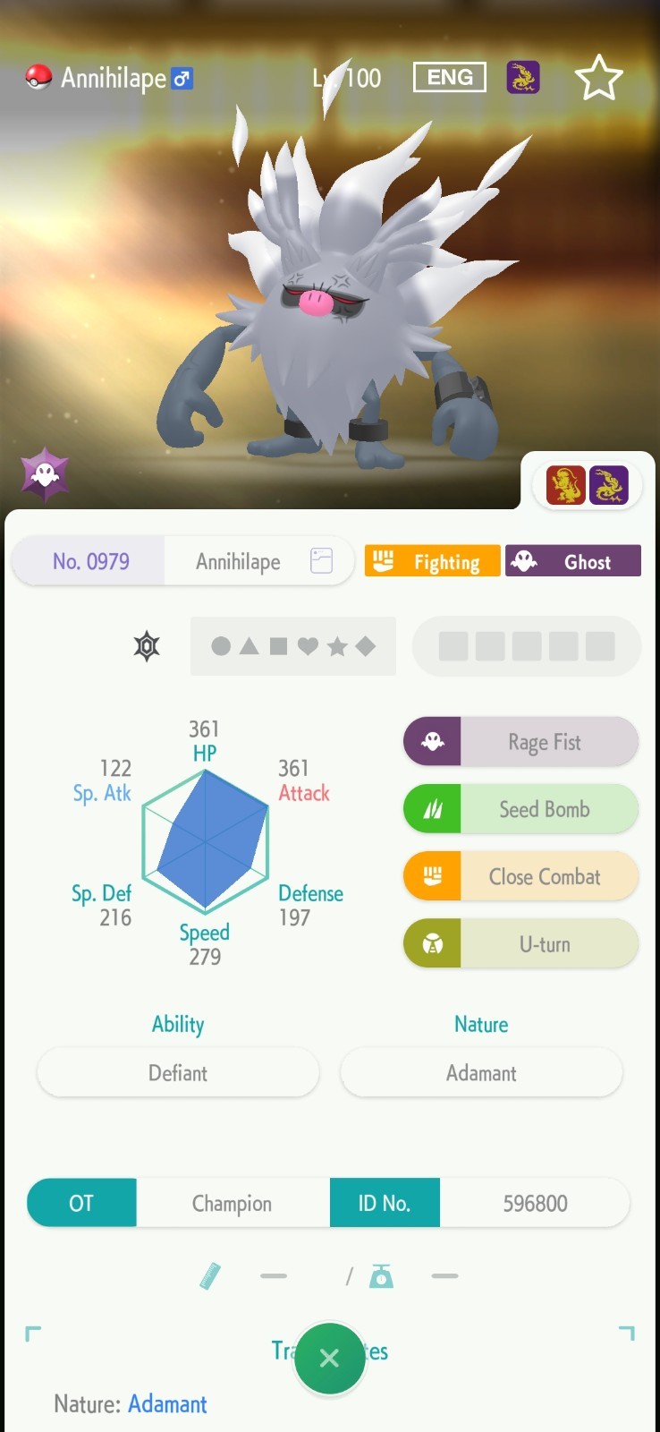 Pokemon Champions | Battle Ready 6IV | Shiny or Non-Shiny | Home Mobile TRADE