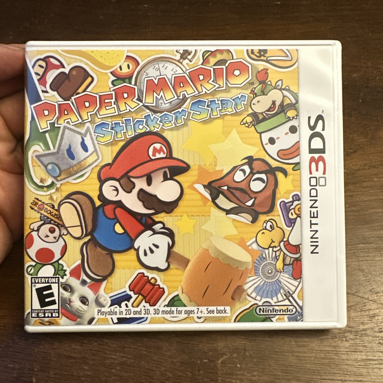 Paper Mario Sticker Star (Nintendo 3DS, 2012) Complete – Tested – Authentic