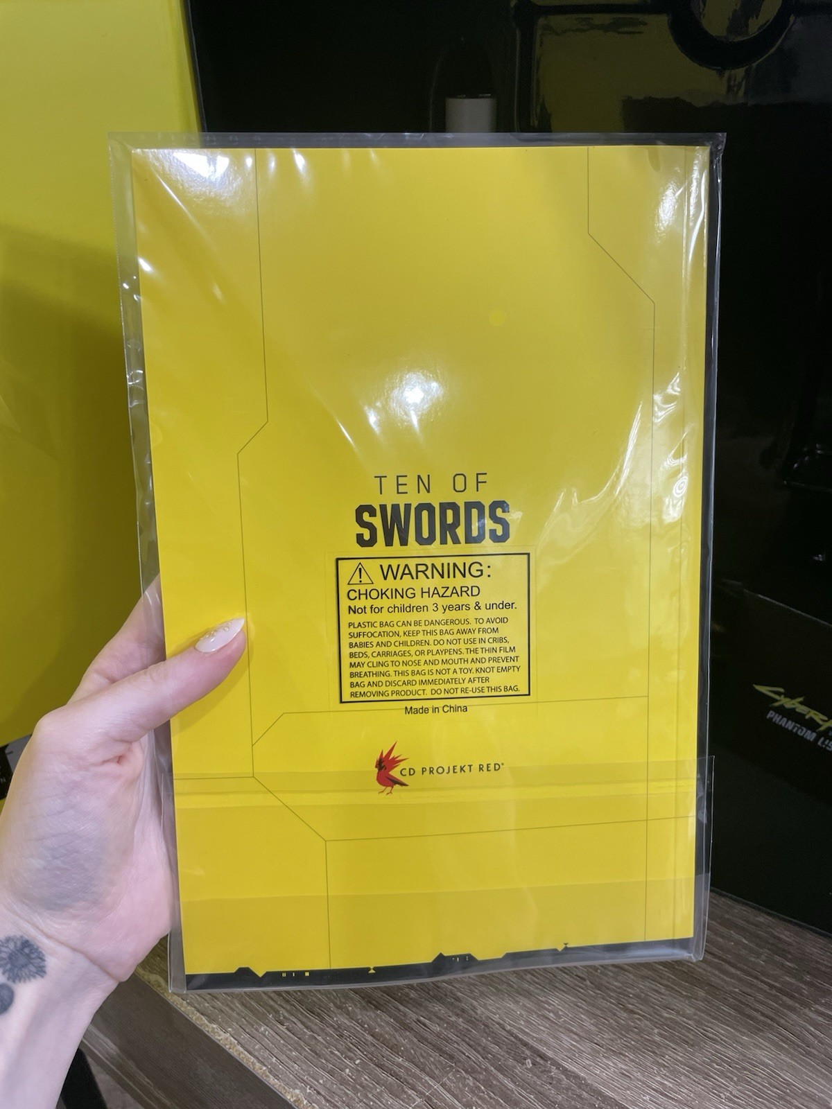 ⚠️ Cyberpunk 2077 Figure Phantom Liberty Secret Agent Gear Figurine CIB 🤖