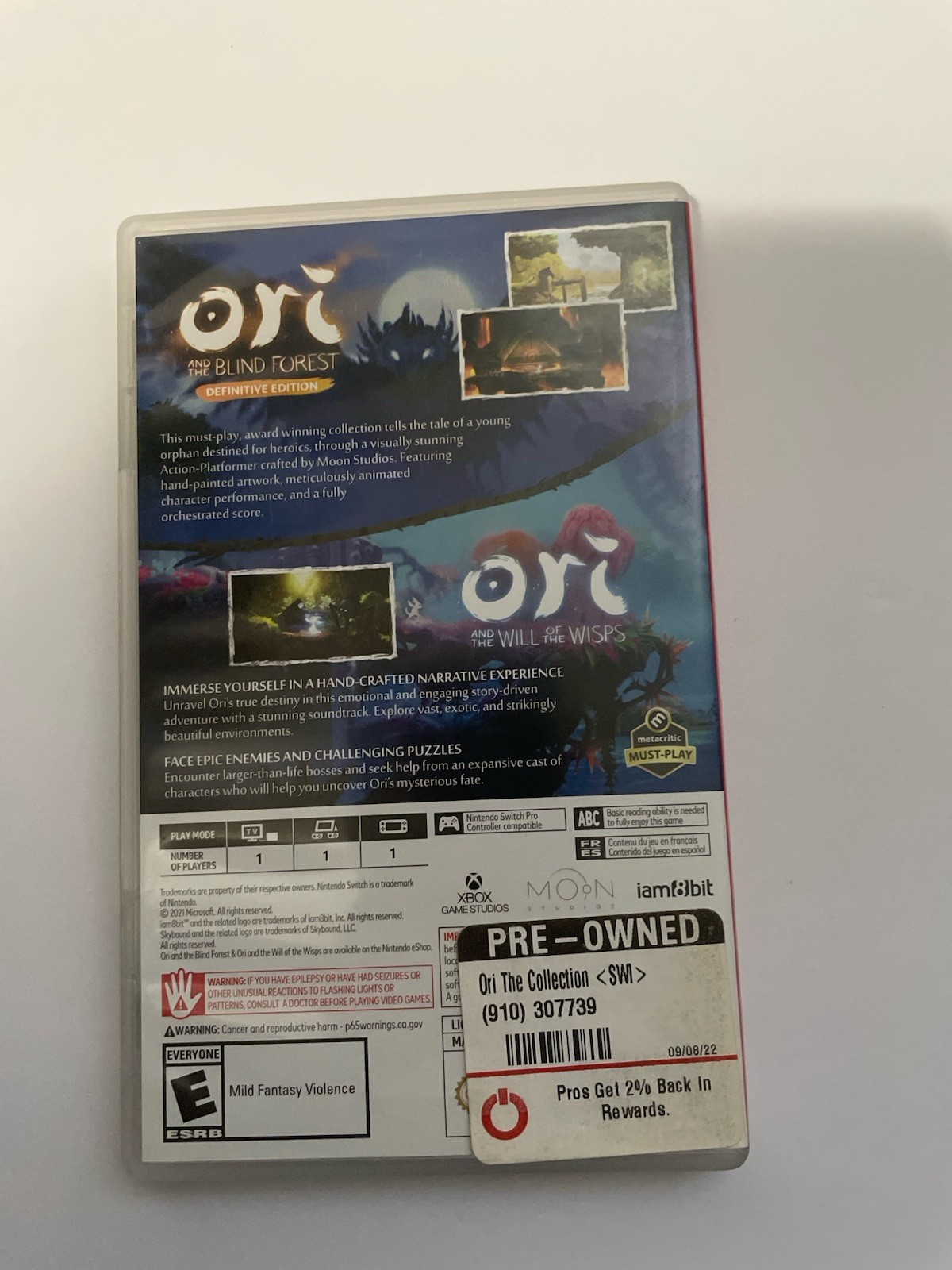 iam8bit Ori: The Collection Nintendo Switch Game, E-Everyone