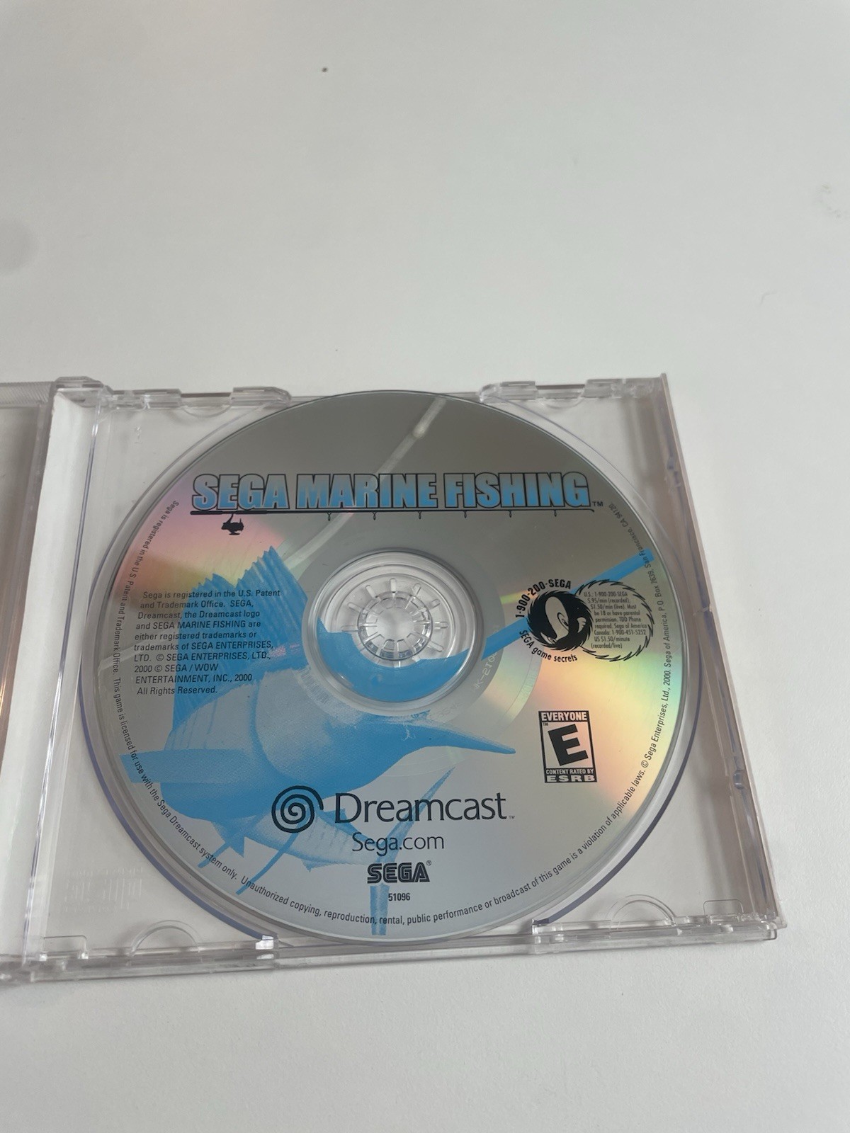 Sega Marine Fishing Dreamcast Disc Only Tested Working Free Shipping