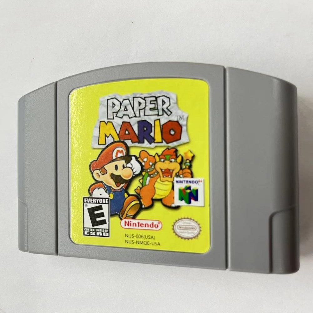 Paper Mario – Nintendo 64 (N64) Perfect addition Tested and working