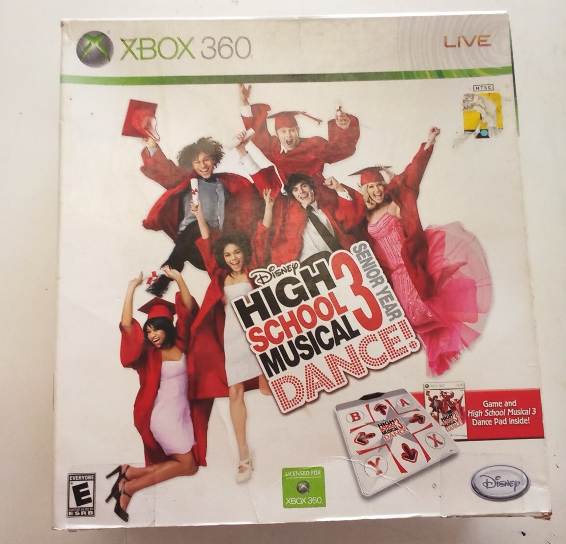 High School Musical 3 Senior Year Dance! XBOX 360 Dance Pad & Dance Revolution