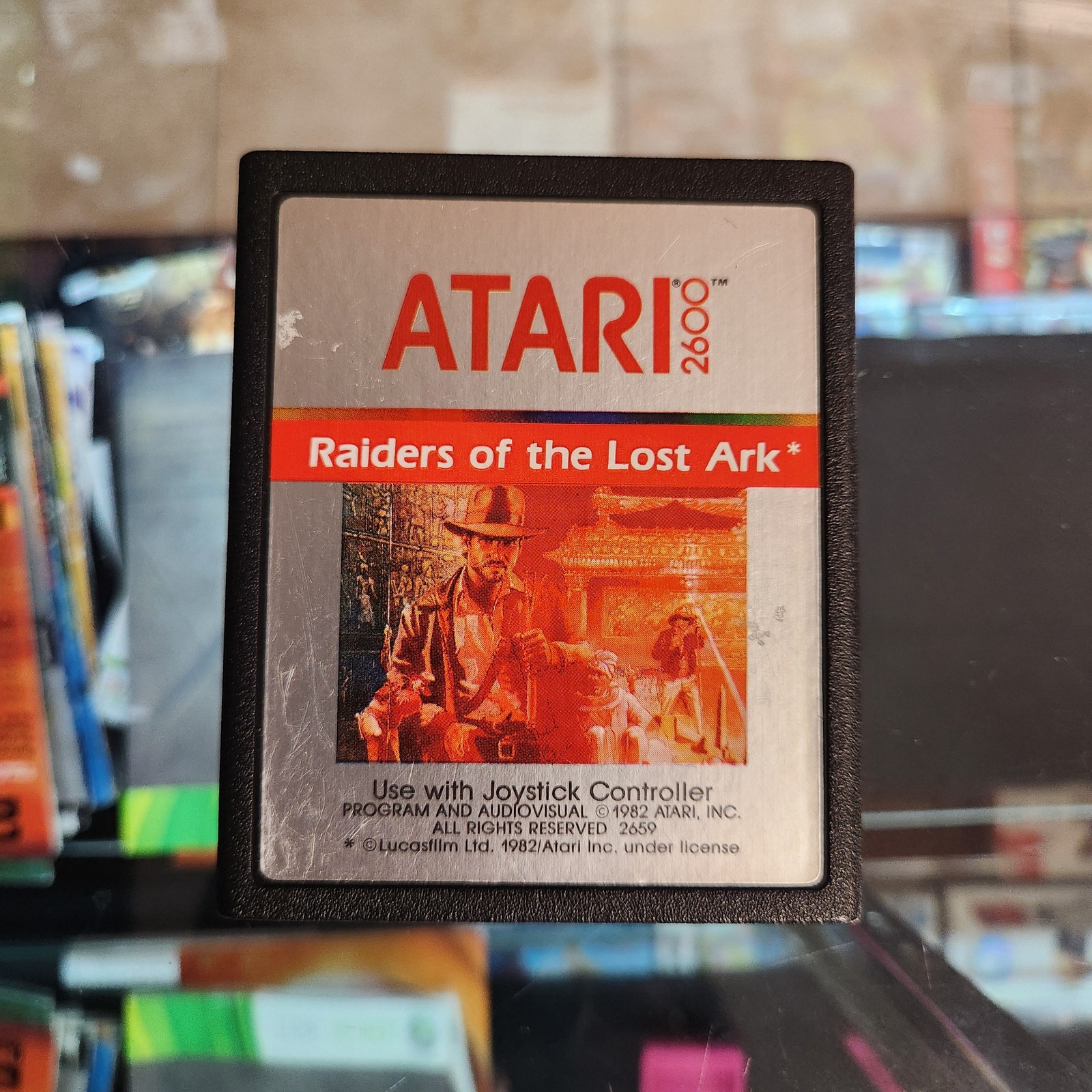Raiders of the Lost Ark (Atari 2600, 1982) , Cartridge Only