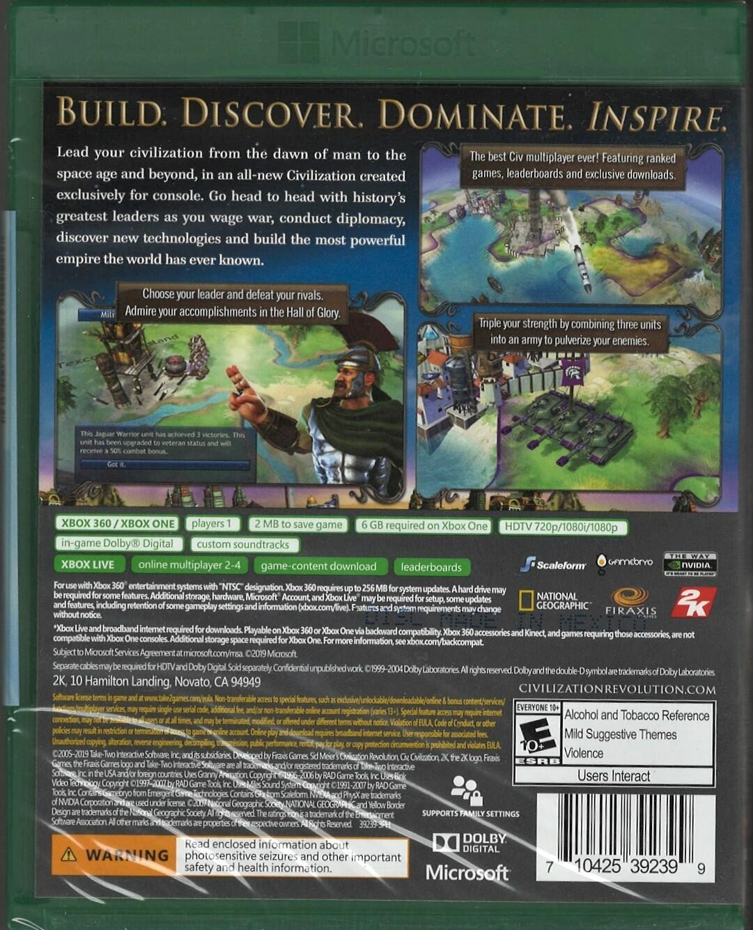 Civilization Revolution – Xbox 360