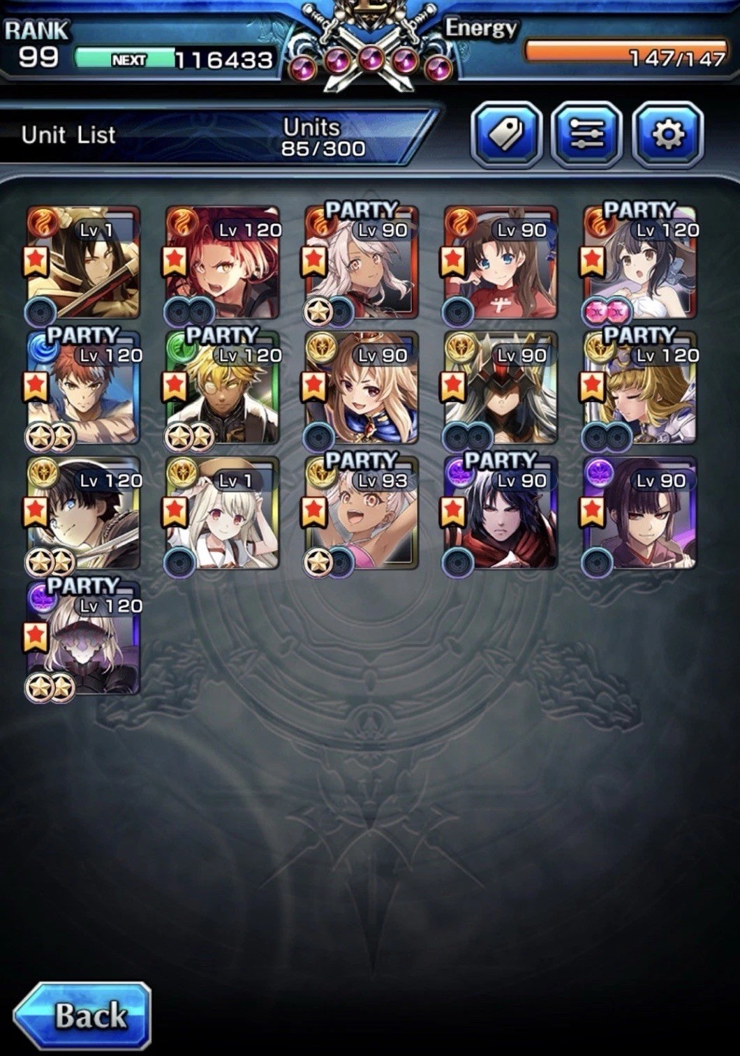 Grand Summoners (16 Ascend)