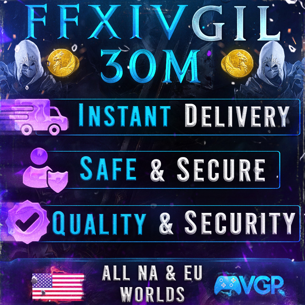 FFXIV Gil Final Fantasy 14 Gil |🔥 30M 🔥| FF14 Gil |NA & EU|✔️100% Positive FB
