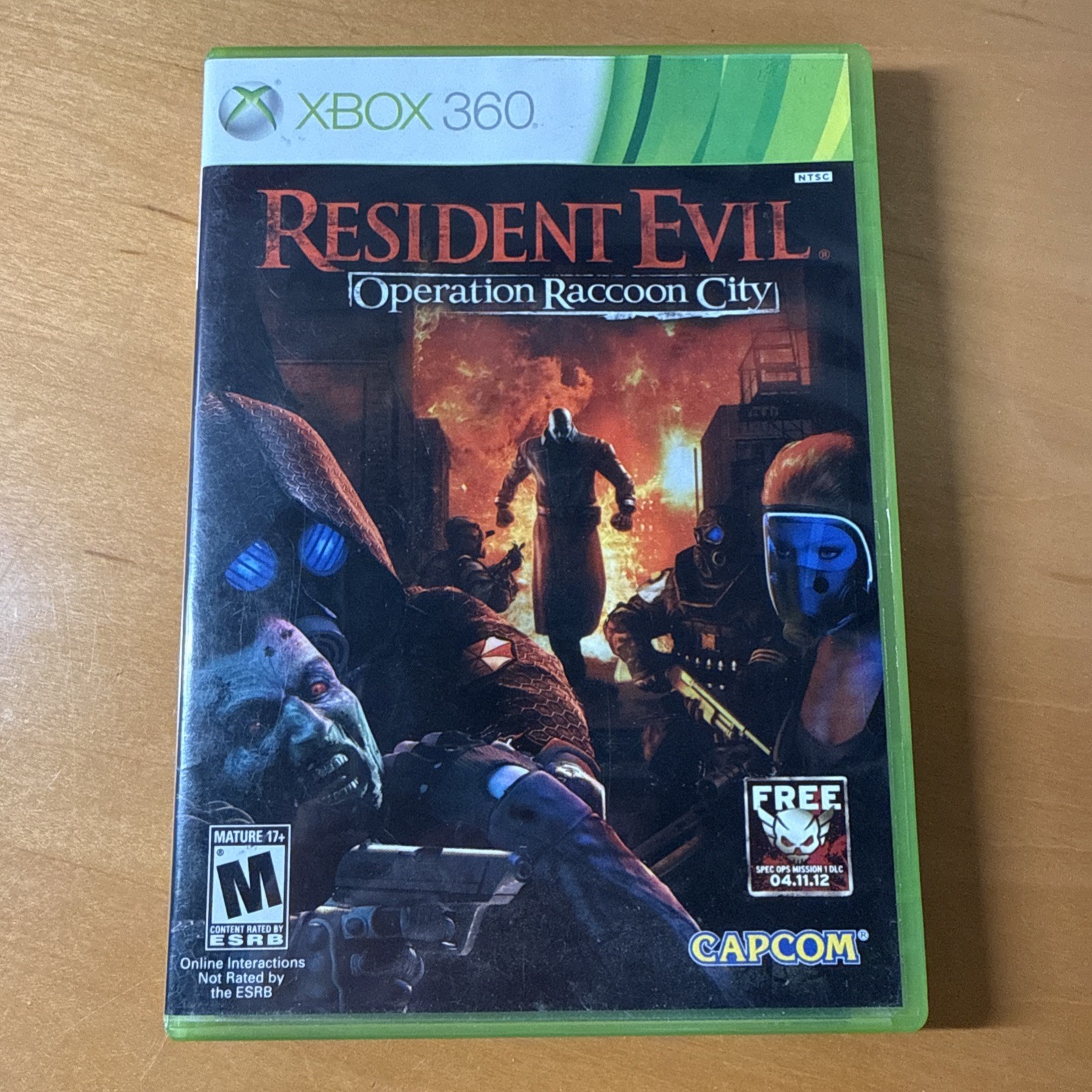 Resident Evil: Operation Raccoon City – Xbox 360 – Clean Tested Working