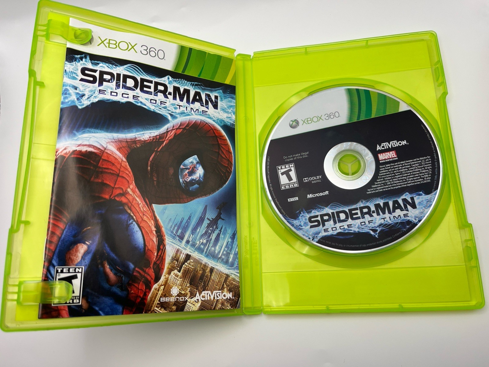 Spider-Man Shattered Dimensions Xbox 360 Complete CIB Tested Works