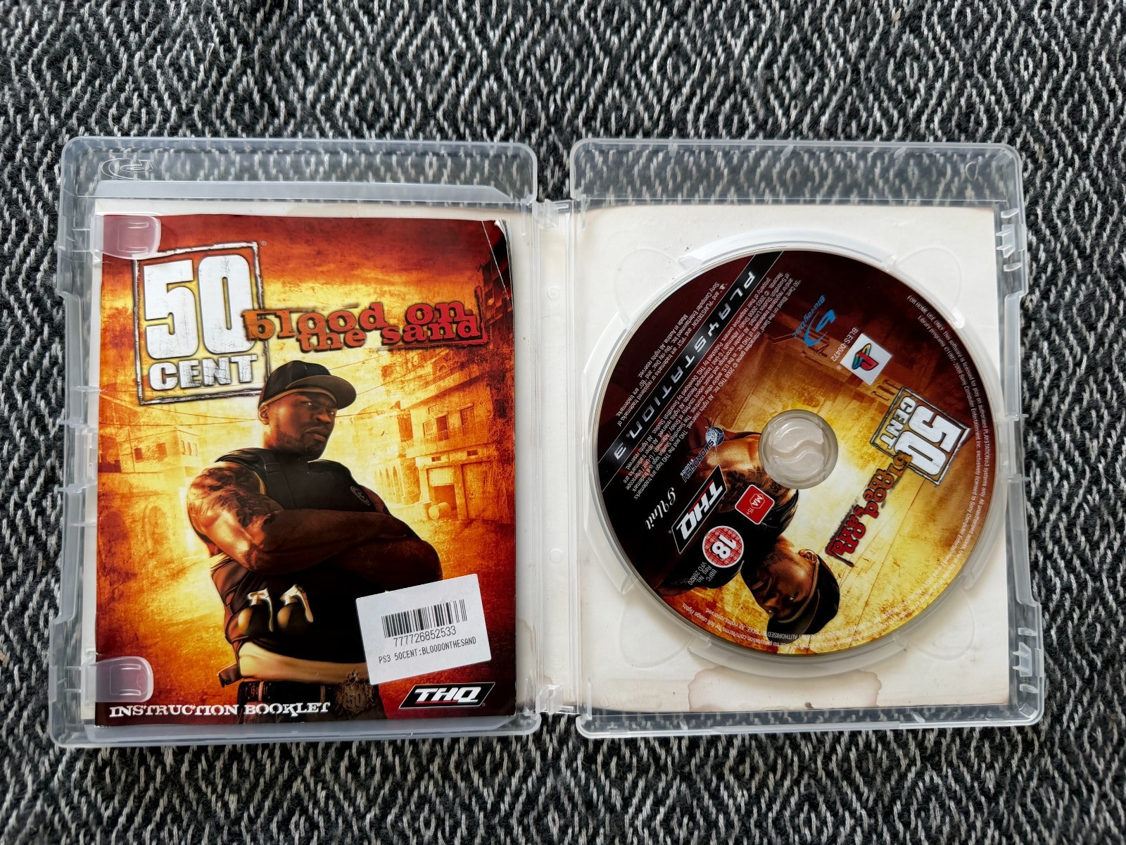 ps3 50 CENT BLOOD ON THE SAND (Works On US Consoles) Region Free PAL ENGLISH