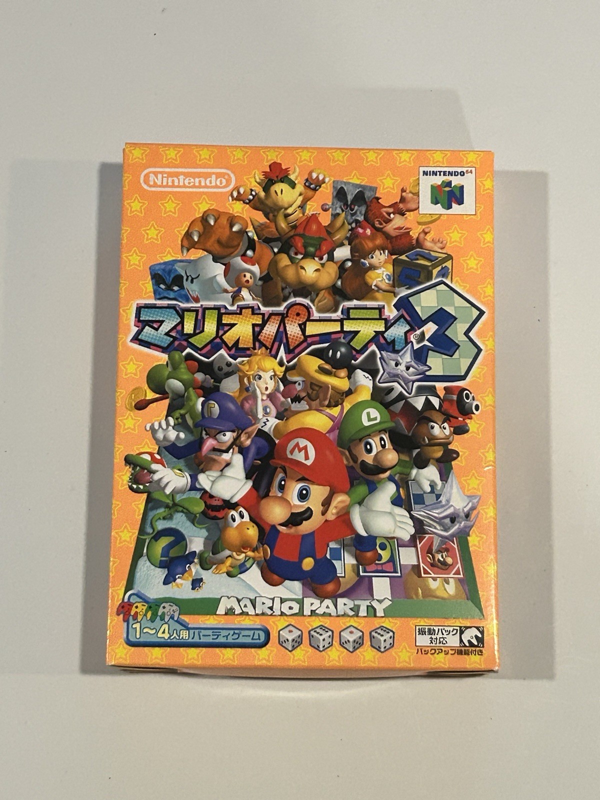 Mario Party 3 w/ Box – Nintendo 64 N64 – Japan Region – Tested