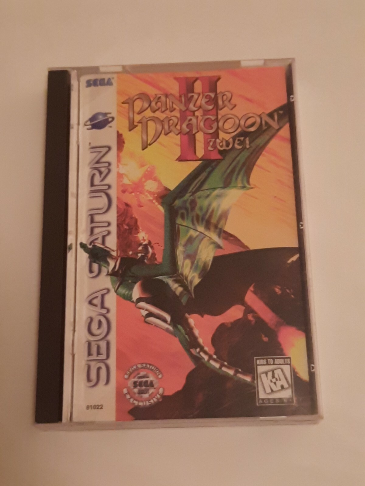 Panzer Dragoon II Zwei(Sega Saturn, 1996)Gd condition*READ DESCRIPTION*U.S Buyer