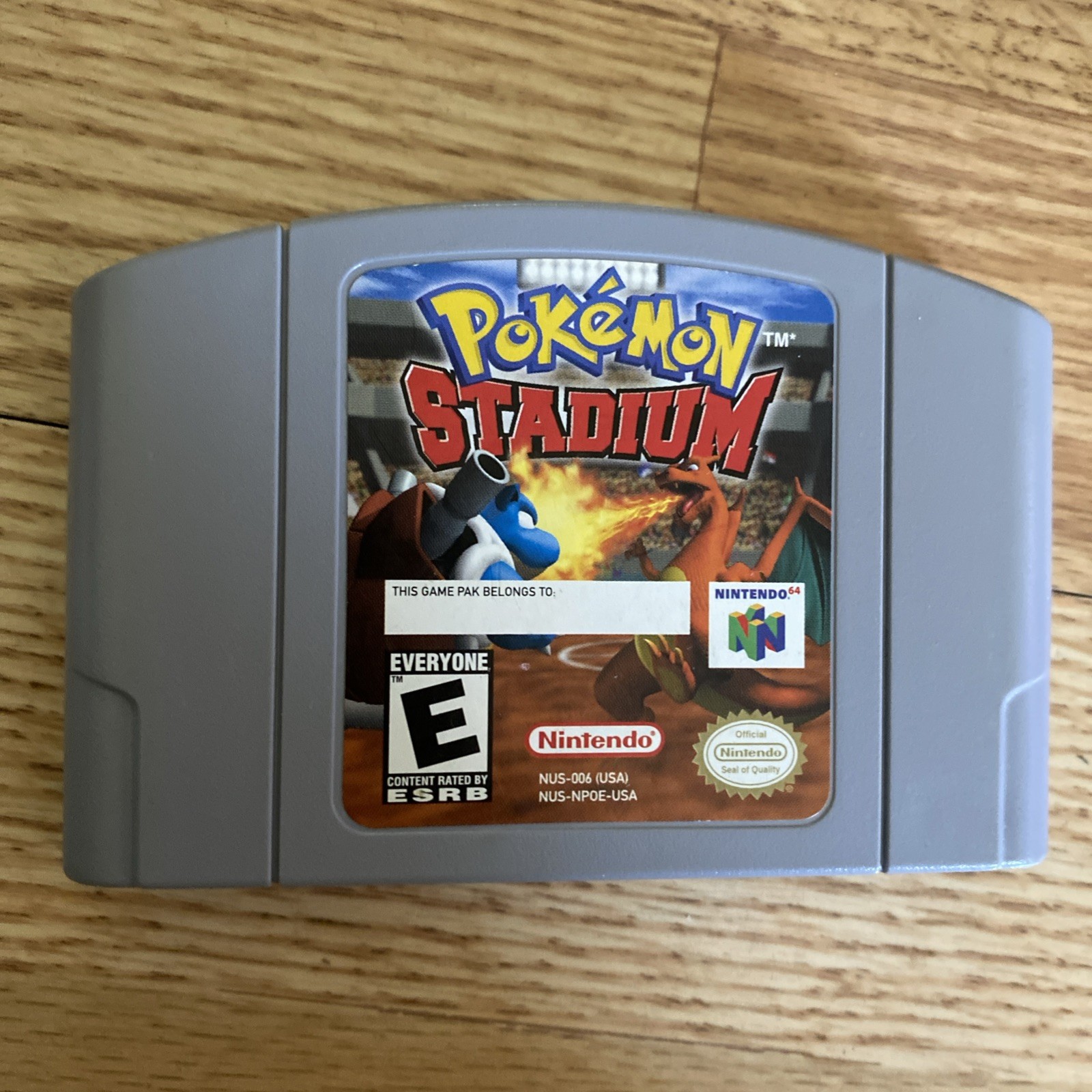 Pokemon Stadium Nintendo 64 N64 Game Complete CIB Manual Big Box Transfer Pak