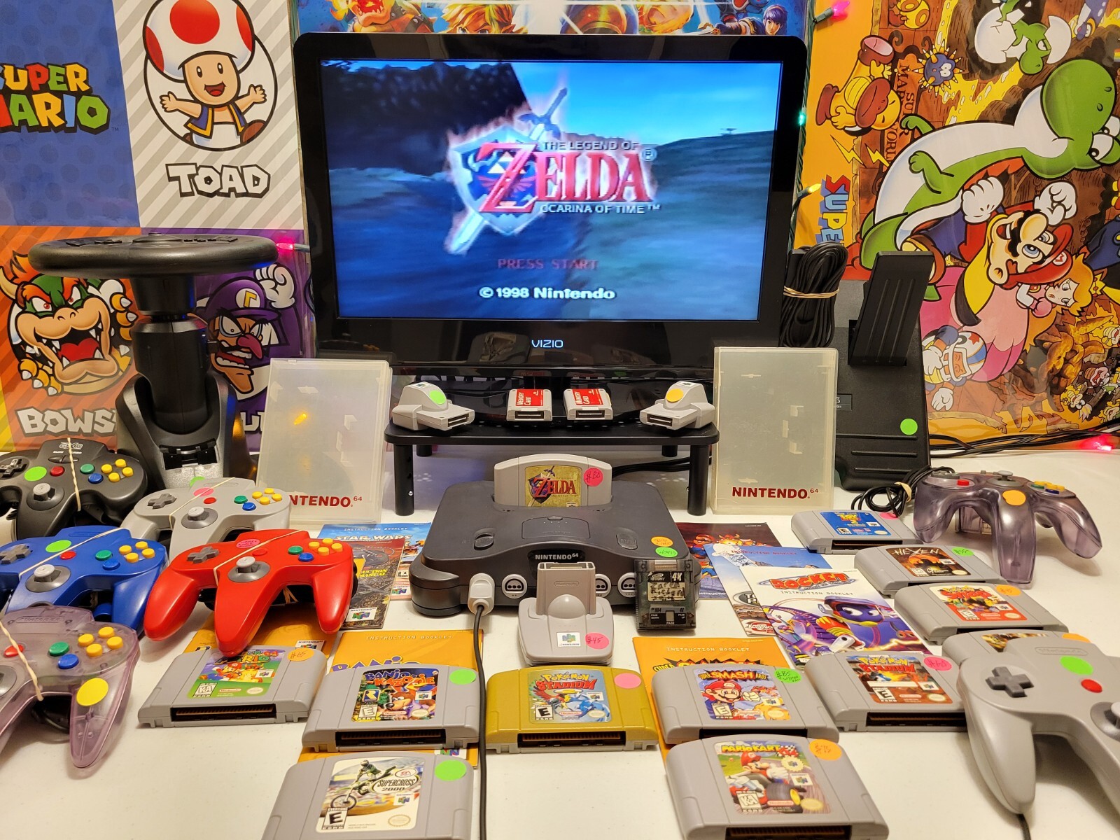 N64 Video Games Zelda Gauntlet Legends Star Fox Super Mario Nintendo 64 – U Pick