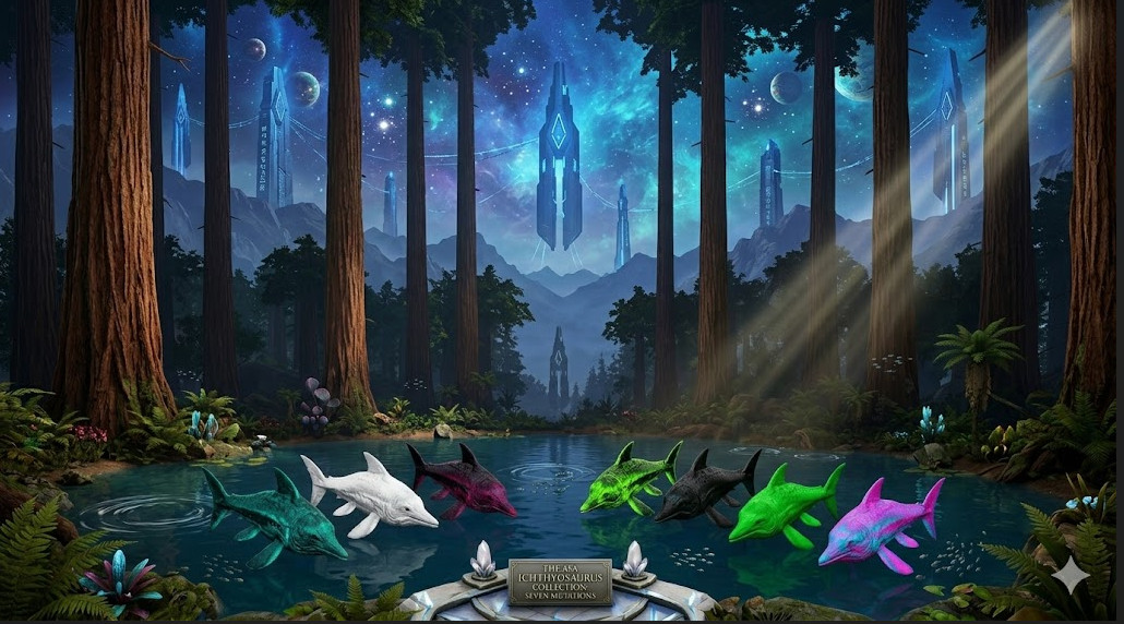 Ichthyosaurus Clone & Embryo Ark Survival Ascended Official PVE