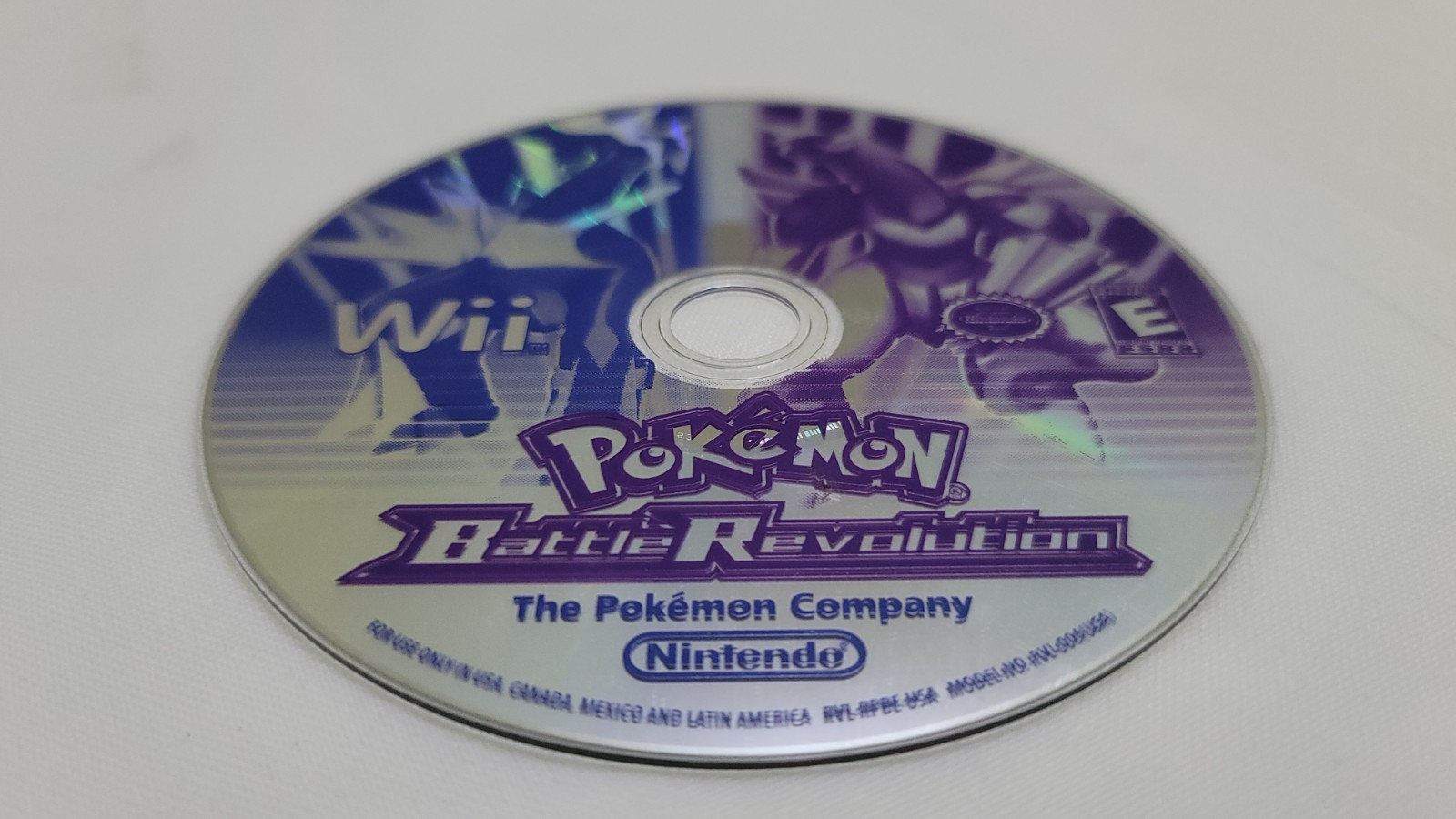 Pokemon Battle Revolution (Nintendo Wii, 2007) Disc Only TESTED WORKING
