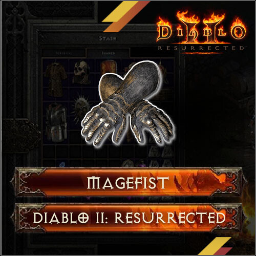 Magefist – Diablo 2 Resurrected D2r Diablo 2 PC/PS4/PS5 – Ladder – Non-Ladder