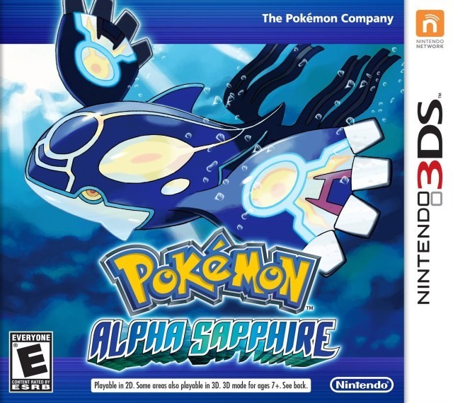 Pokemon Alpha Sapphire Nintendo 3DS Authentic Game Cartridge