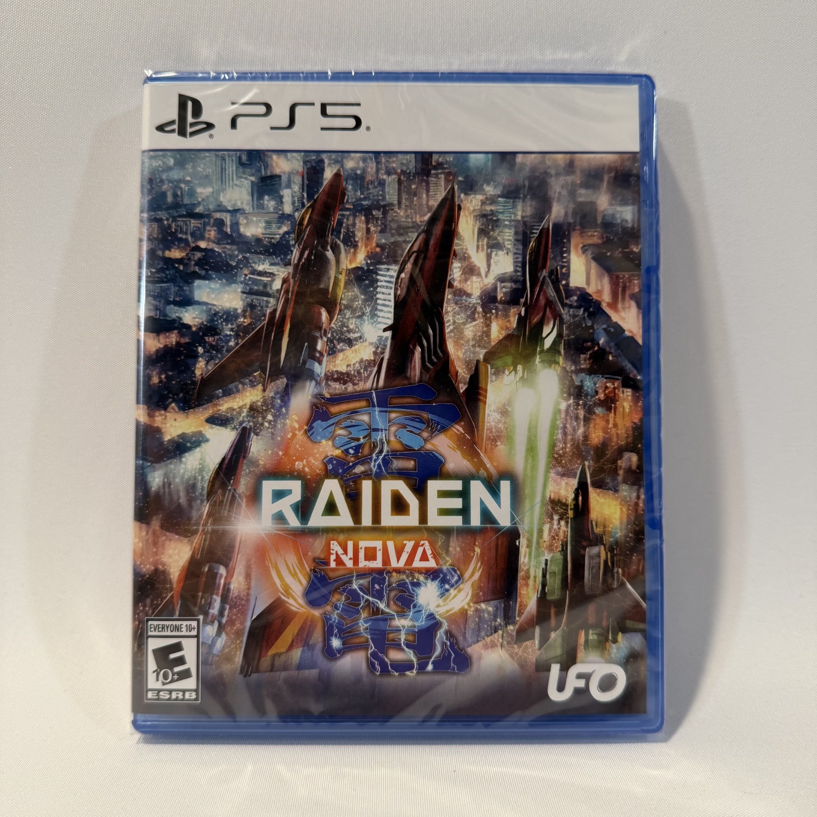 Raiden Nova PS5 Shoot Em Up Arcade Bullet Hell Action Limited Run Game Sealed