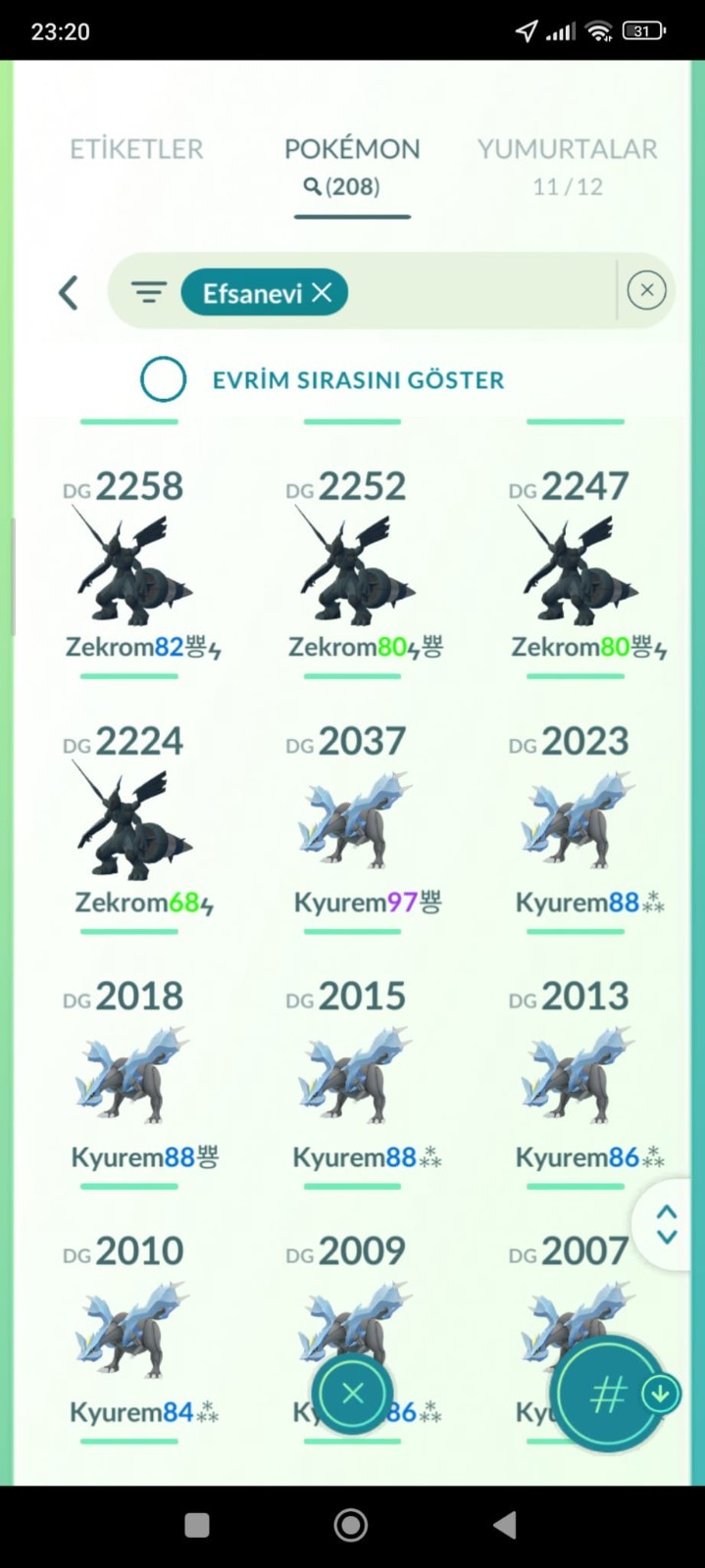 Pokémon Go level 72 lvl – 2016