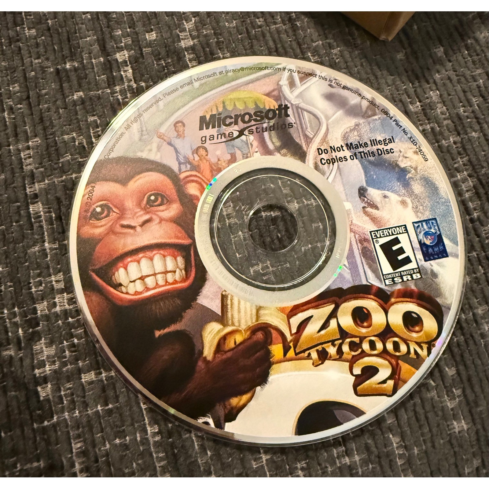 Zoo Tycoon 2 PC CD-ROM Game PC Original Big Box Edition 2004