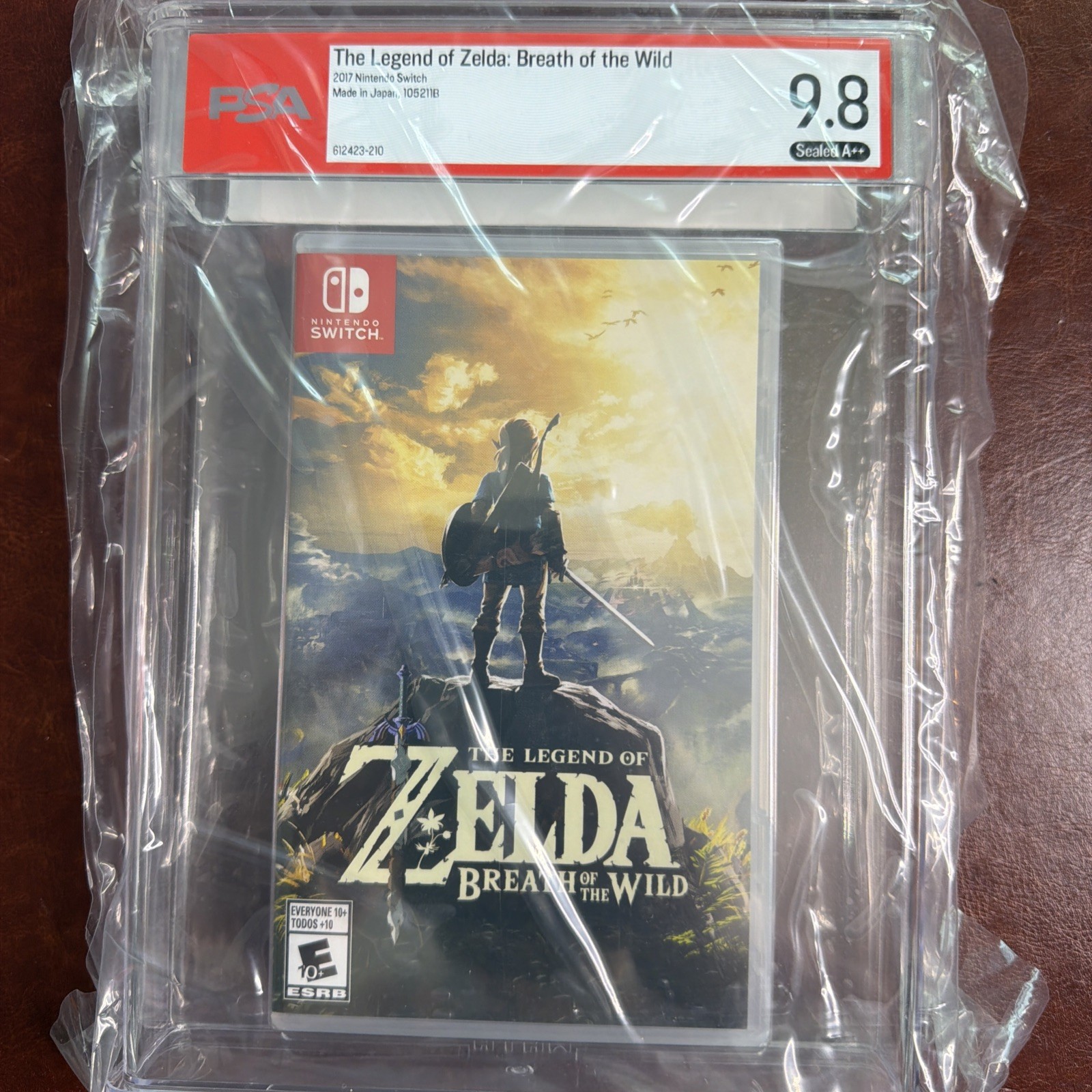 The Legend of Zelda: Breath of the Wild PSA 9.8 ++ WATA CGC