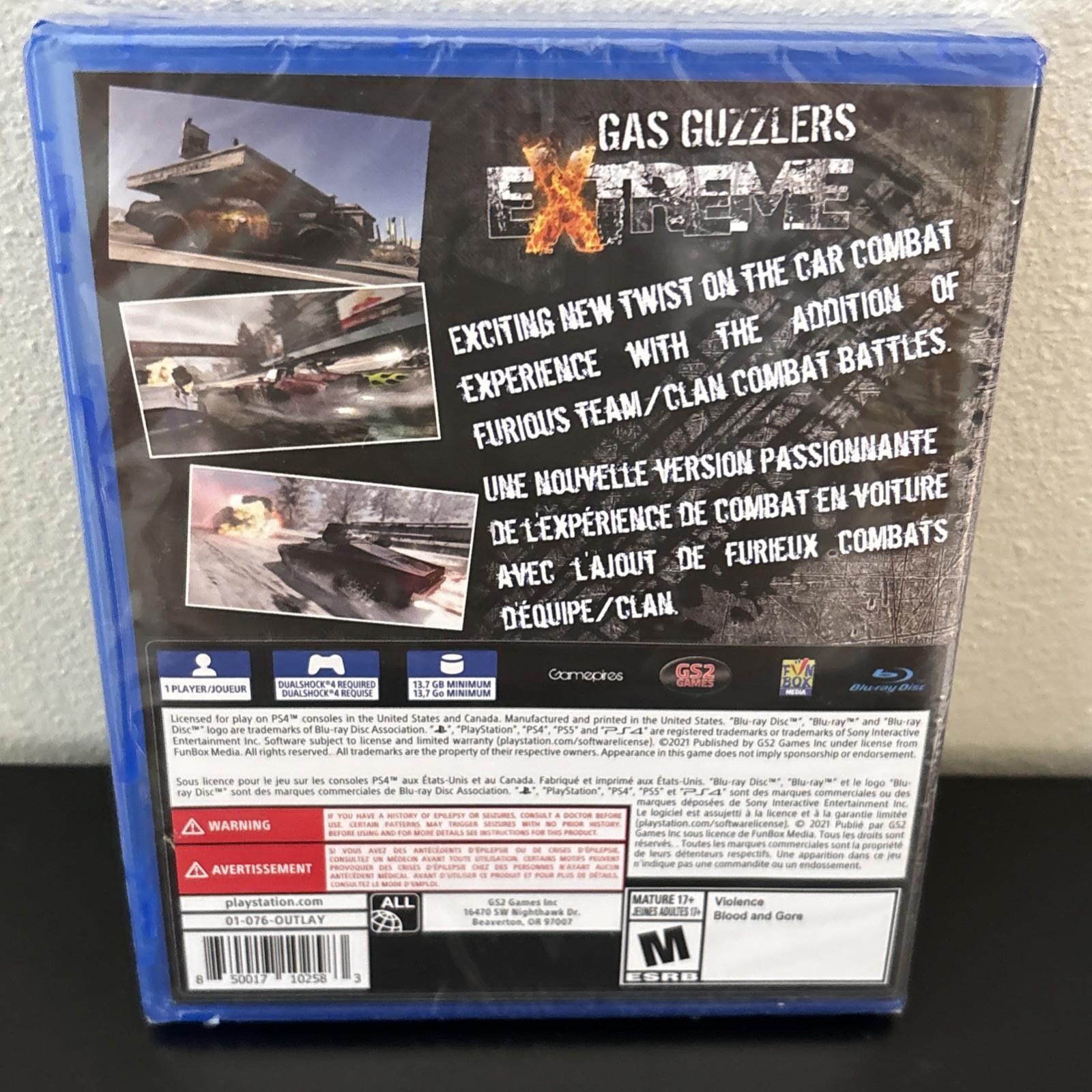 Gas Guzzlers – Sony PlayStation 4