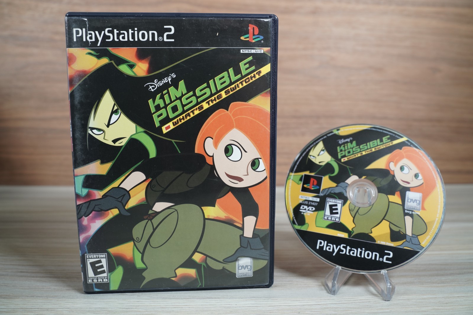 Disney’s Kim Possible: What’s the SwitchPlayStation 2 complete cib w/ reg
