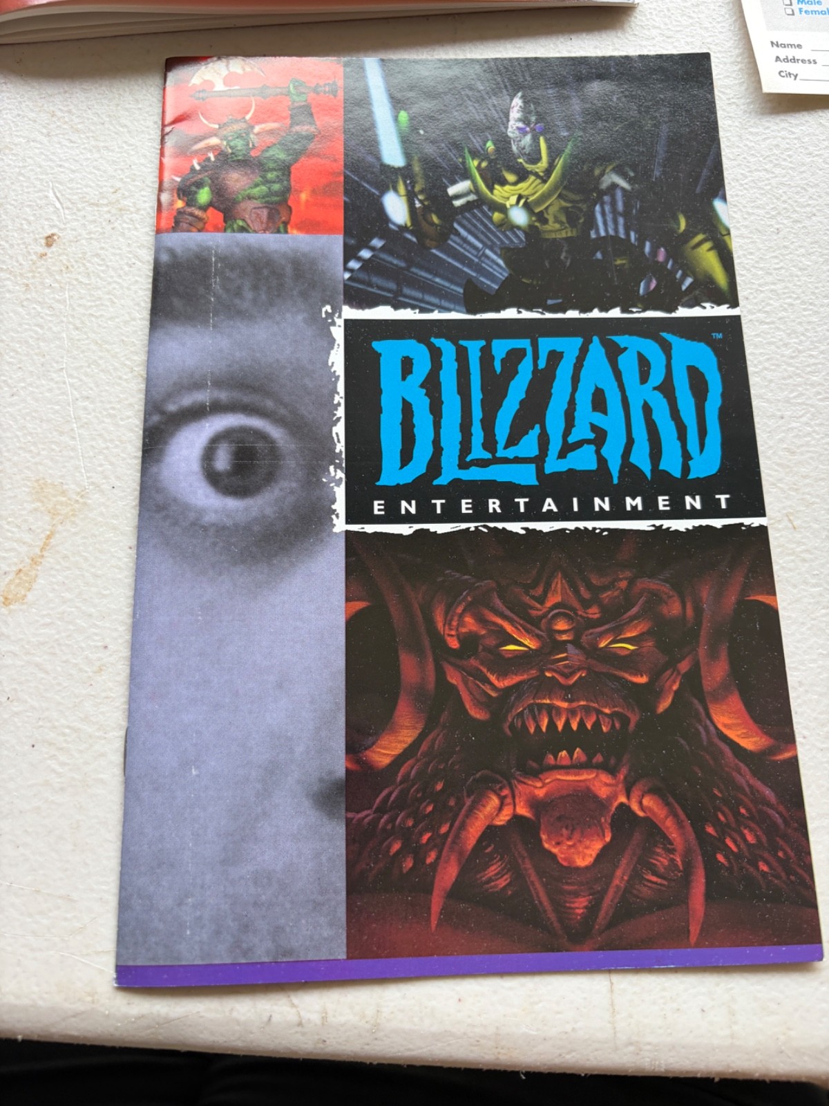 Warcraft: Orcs & Humans Big Box Mac Macintosh Game 1995 Blizzard Entertainment