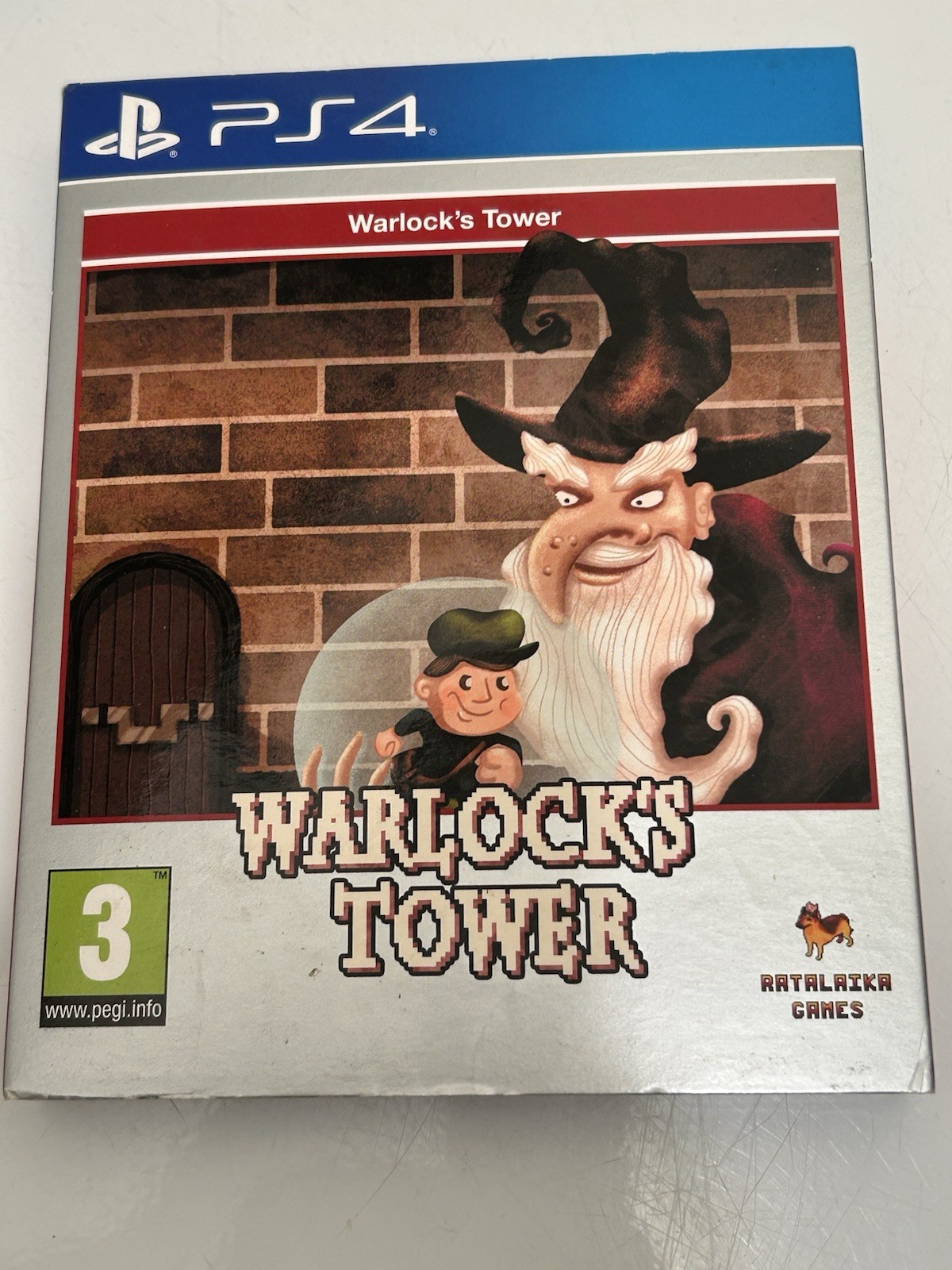 WARLOCK S TOWER PS4 PlayStation 4 (RED ART GAMES) Slipcover