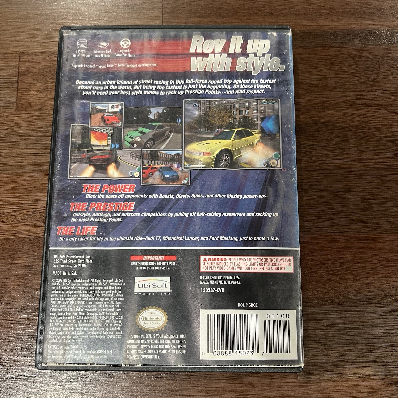 City Racer (Nintendo GameCube, 2003) – Tested & Working!